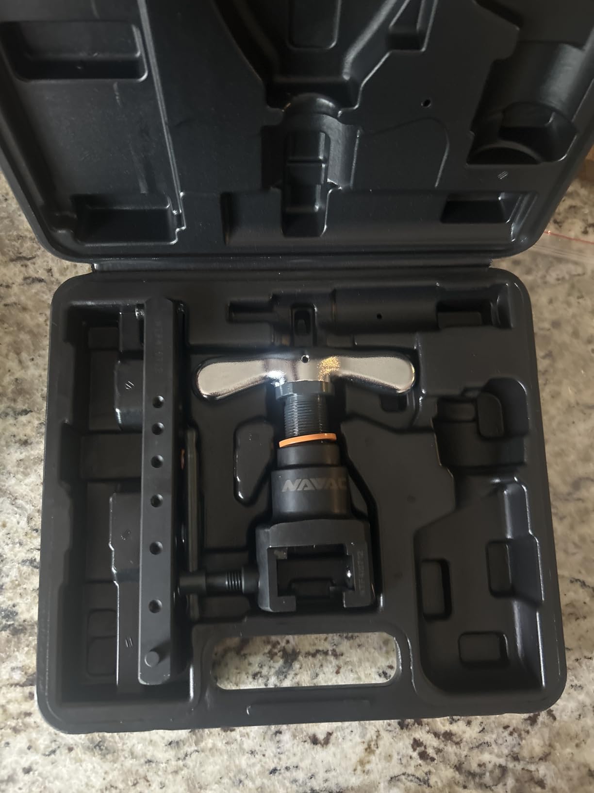 NAVAC NTF66 Flaring Tool | Internal Clutch Support | Axial Spacing | Patented Rivet Connection | Eccentric Cone | 45-Degree Flare | 1 Year Warranty customer photo 2