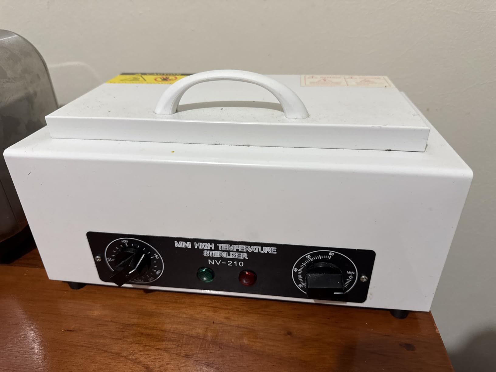 300W Heat Sterilizer NV-210 w/Timer Disinfection Box Manicure Pedicure SPA Salon Equipment for Sundry Beauty Hair Nail Metal Tools customer photo 2