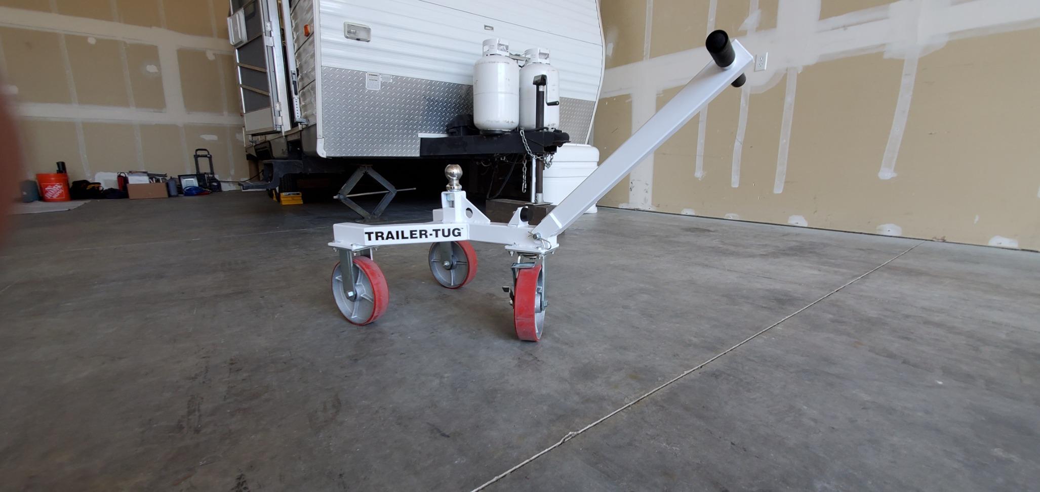 Trailer Tug - Supports up to 20,000LBS - 3,500 lb Max Tongue Weight - Heavy Duty Trailer Dolly / Mover for RV, Boat, Camper, Flatbed, Enclosed Trailers customer photo 2