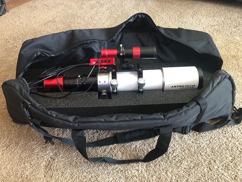 Multipurpose Telescope Bag - Shock-Absorbent Telescope Carrying Case with Adjustable Shoulder Strap and Extra Storage - Military-Grade, Water Repellent Camera Case (39 inches) customer photo 1