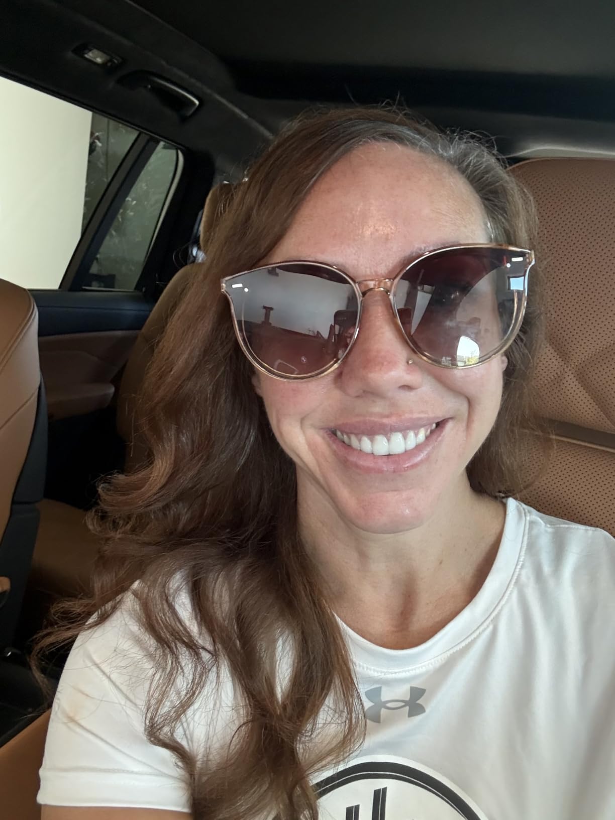Sunglasses Womens Trendy 2025 Classic Round Retro Vintage Shades Large Frame Sunnies SJ2067 customer photo 1
