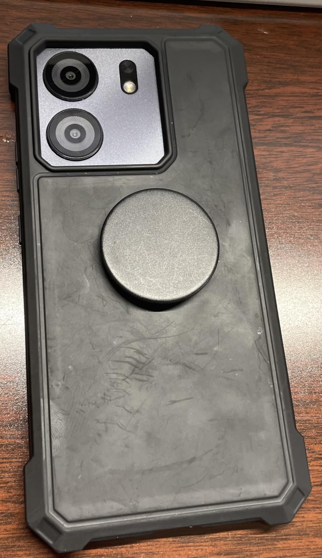 PopSockets Adhesive Phone Grip, Holder, Phone Stand, Black customer photo 1
