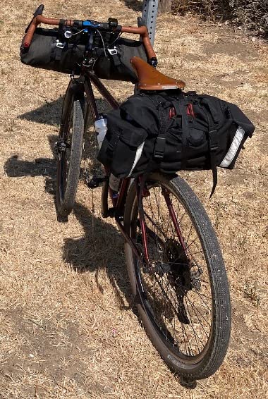ROCKBROS Bikepacking Bike Handlebar Bag 7L-14L Waterproof Large Dry Pack Bicycle Front Bag Roll for MTB Mountain Road Drop-bar Bikes customer photo 1