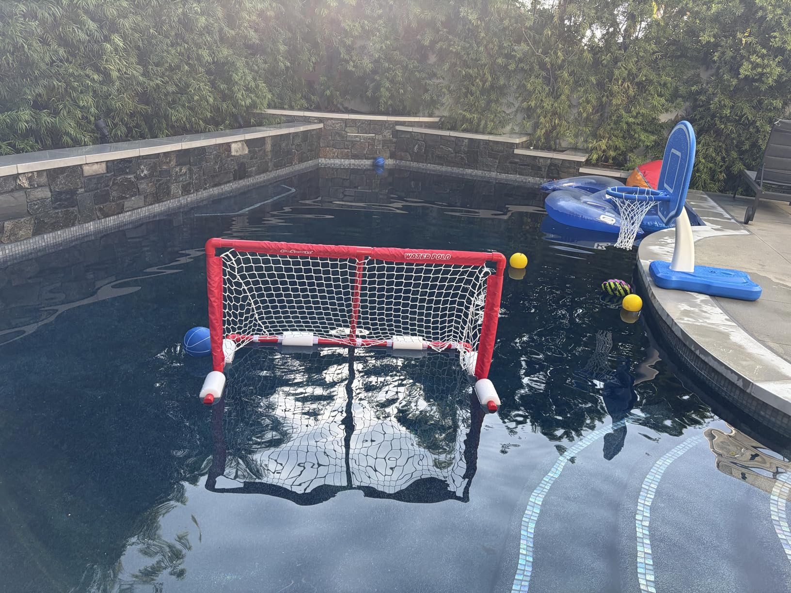 GoSports Floating Water Polo Game Set - Must-Have Summer Pool Game Includes Goal and 3 Balls customer photo 1