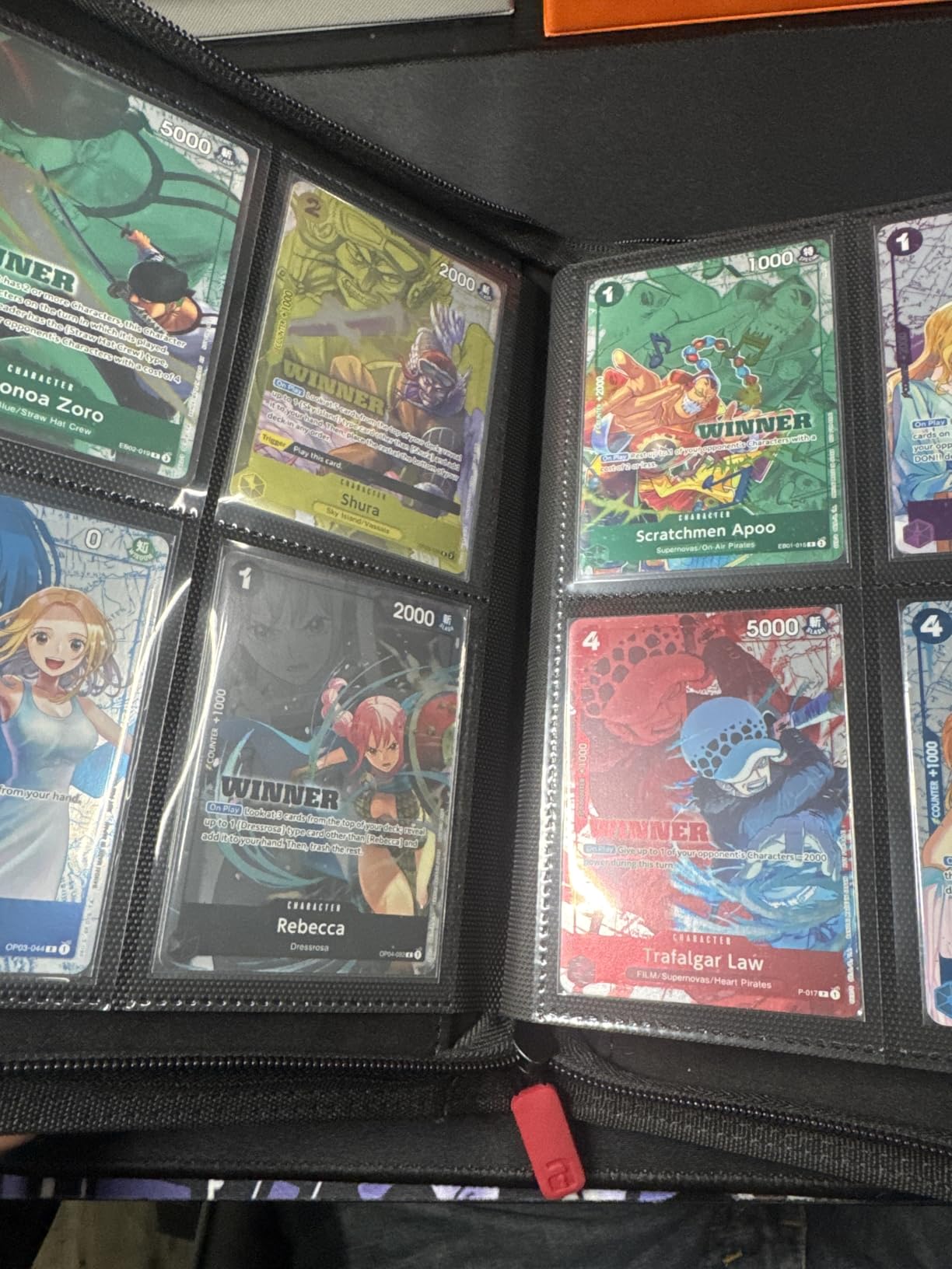Vault X 4 Pocket Zip Binder, 160 Cards, Exo-Tec Material, 20 Side-Loading Pages (Black) customer photo 2