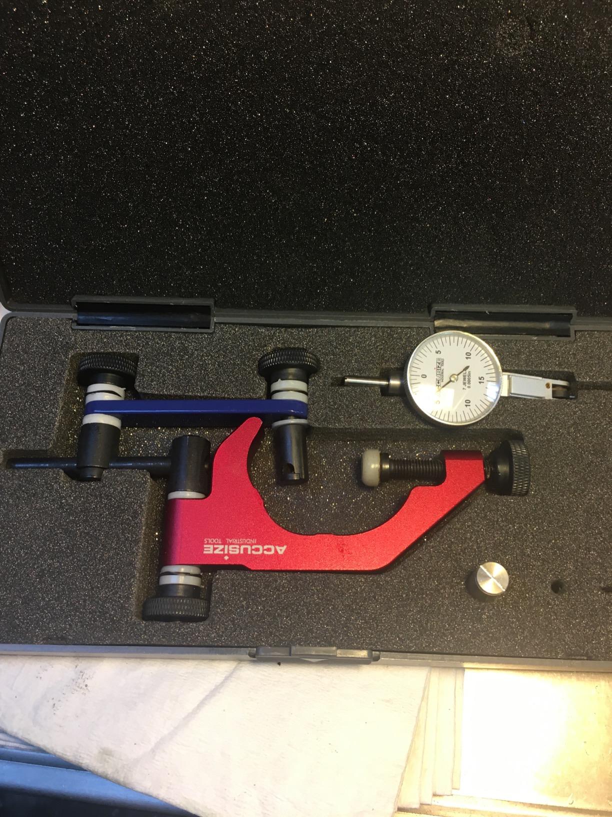 Accusize Industrial Tools - 0.03'' by 0.0005'' Dial Test Indicator in Fitted Box Plus 1pc Professional Universal Indicator Holder, P900-S186 customer photo 1