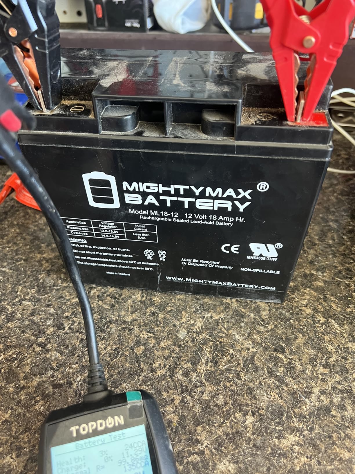 NOCO GENIUS10 10A 6/12V Smart Battery Charger, Trickle Charger & Maintainer | Overcharge Protection, Desulfator, Temperature Compensation, Force Mode, For Lead-Acid (Wet, Gel, AGM) & Lithium (LiFePO4) customer photo 2