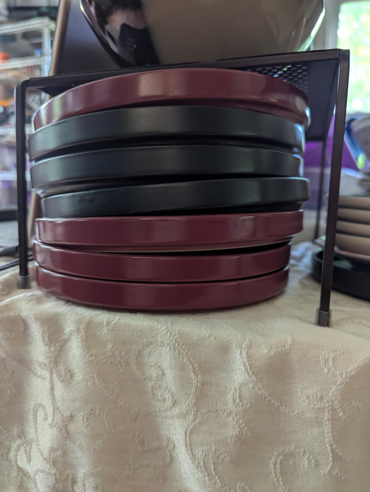 Stone Lain Celina Stoneware 16 Piece Dinnerware Set, Black Matte, Service for 4, Microwave & Dishwasher Safe customer photo 1