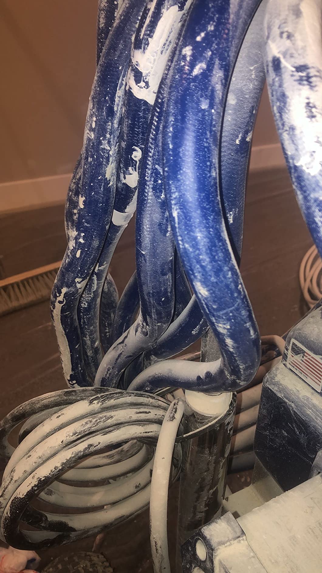 FUNTECK 50ft Upgraded Airless Paint Hose for Graco Sprayers, Reinforced Brass Wire Braid, 4300 PSI customer photo 2