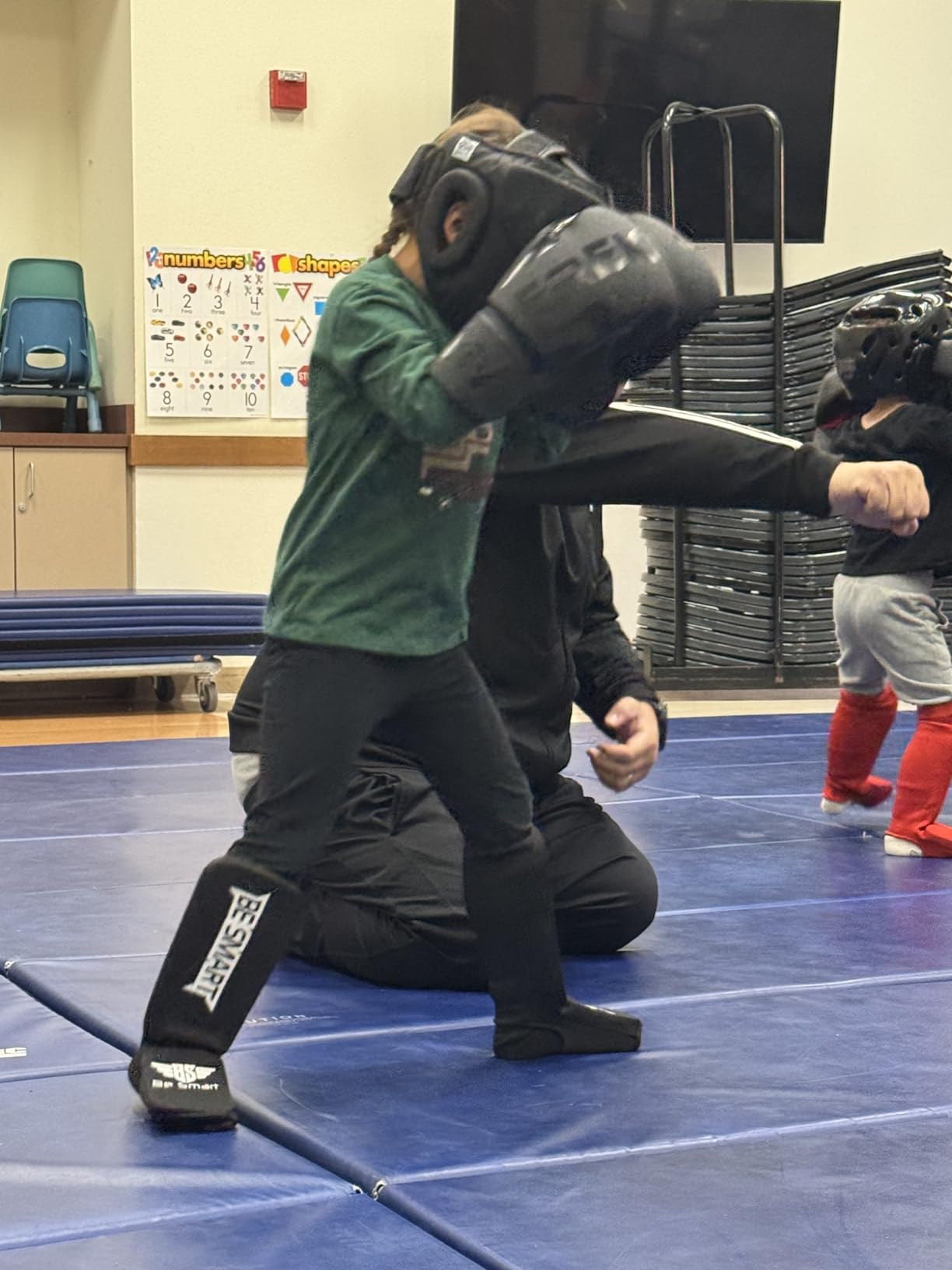 Be Smart Kids, Adults, Youth, Men and Women Muay Thai MMA Kickboxing Shin Guards, Instep Guard Training, Sparring Protective Gear Equipment Shin Kick Pads customer photo 1