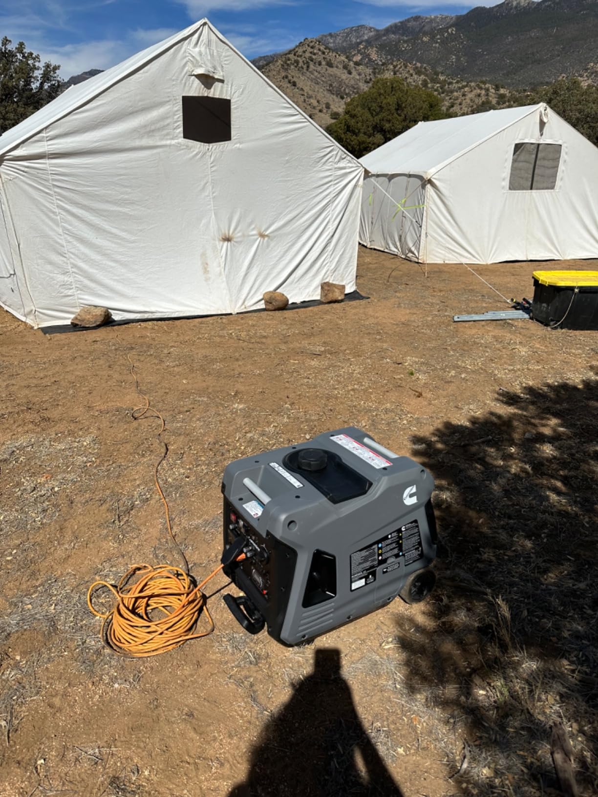 Cummins Onan P4500I Portable Inverter Generator, Gas Powered for Backup Home Use, RV & Camping - 7.3 HP 224cc OHV 4-Stroke Engine customer photo 1