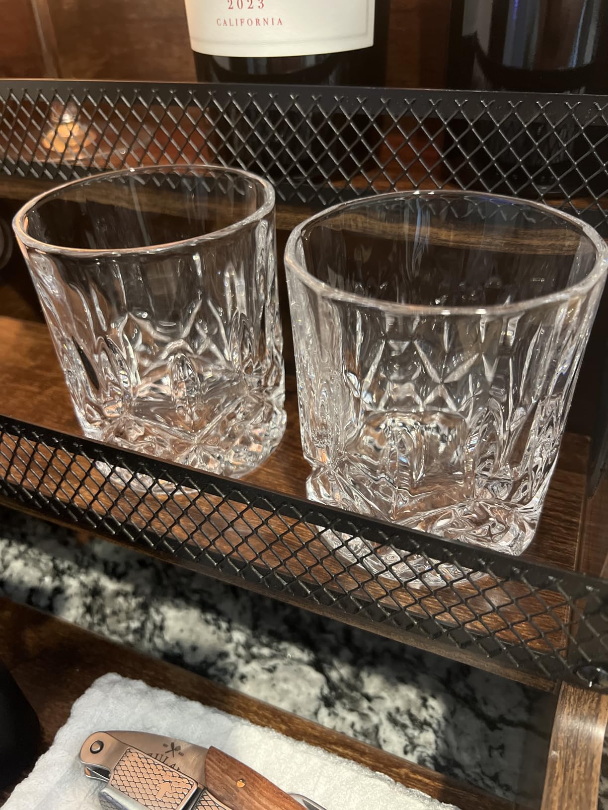 KANARS Whiskey Glasses Set of 6 with Elegant Gift Box, 10 Oz Premium Old Fashioned Crystal Glass Tumbler for Liquor, Scotch, Cocktail or Bourbon Drinking, Gifts for Birthday Thanksgiving Father's Day customer photo 1