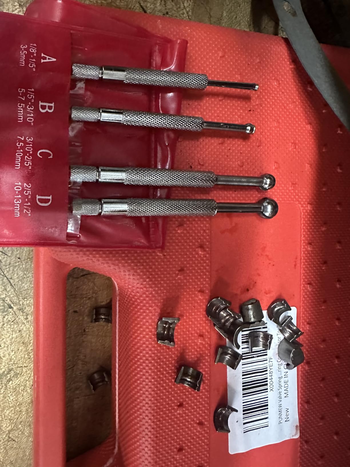 QWORK Small Hole Gauge Set Telescoping Full Round Bore Gauge, 4 pcs customer photo 1