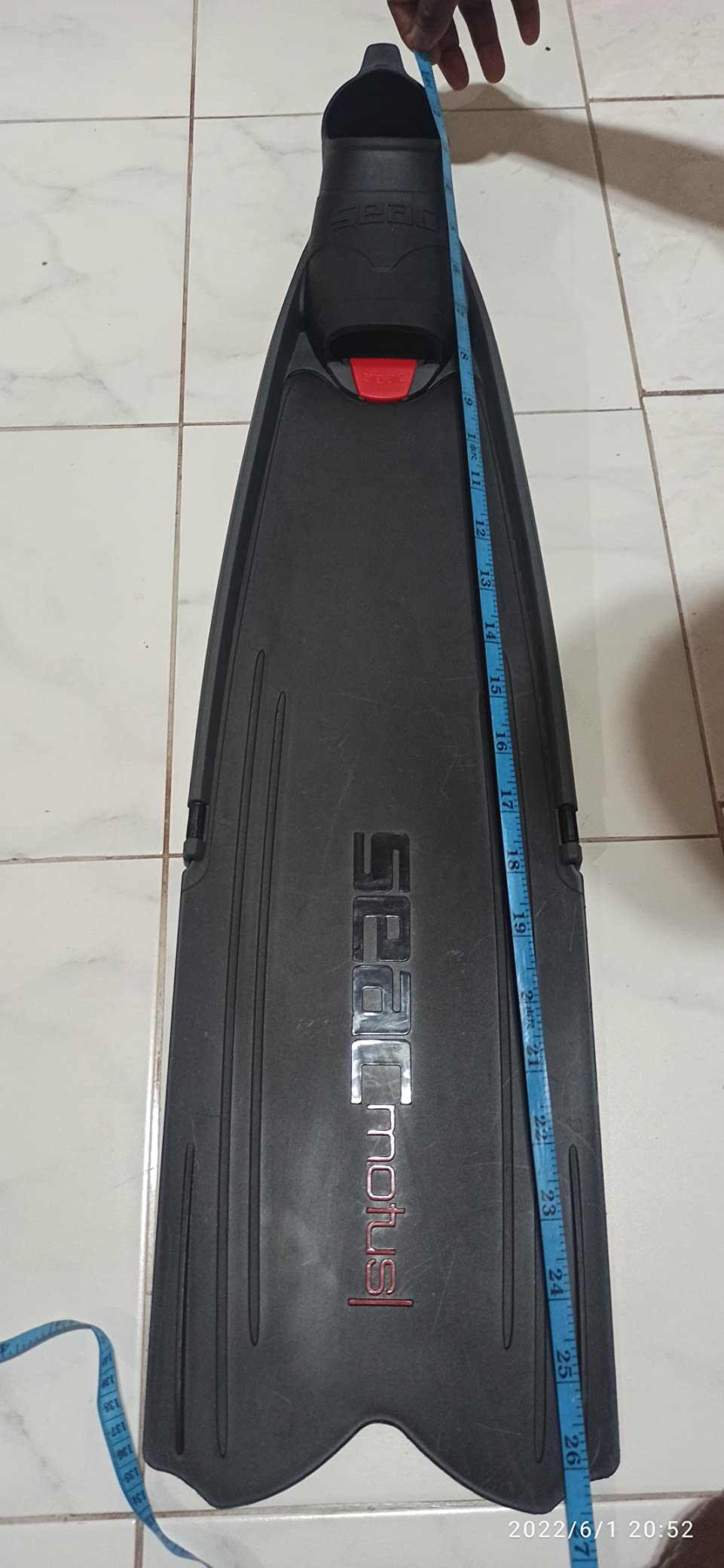 Seac Motus Freediving Fins customer photo 1
