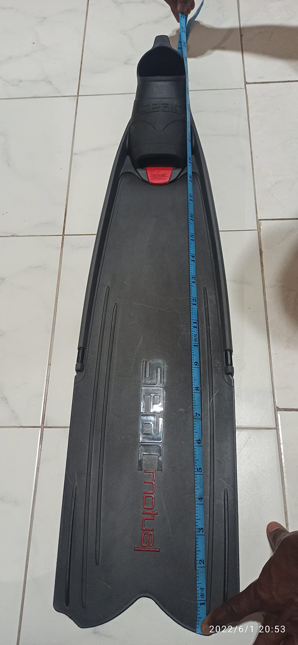 Seac Motus Freediving Fins customer photo 2