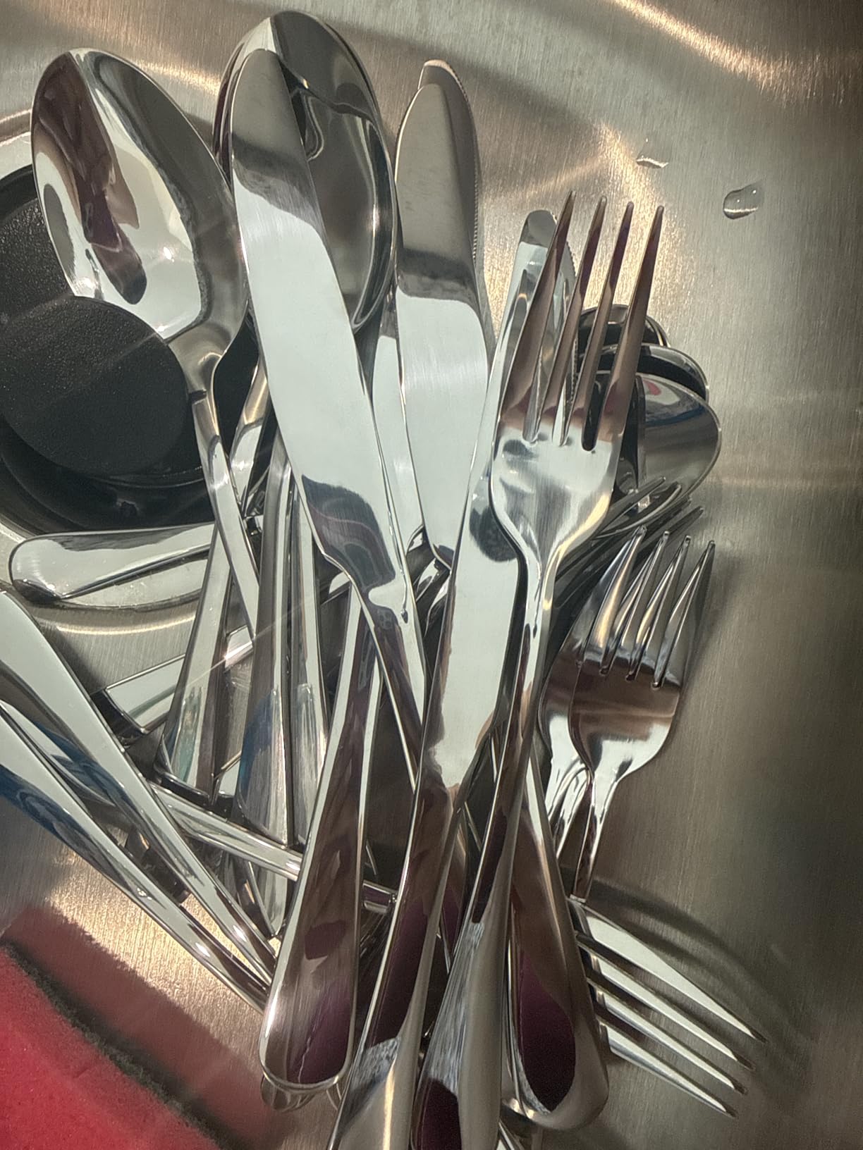 Briout Flatware Set Service for 4 Stainless Steel Cutlery Set 20 Piece Include Upgraded Knife Spoon Fork Mirror Polished, Dishwasher Safe customer photo 2