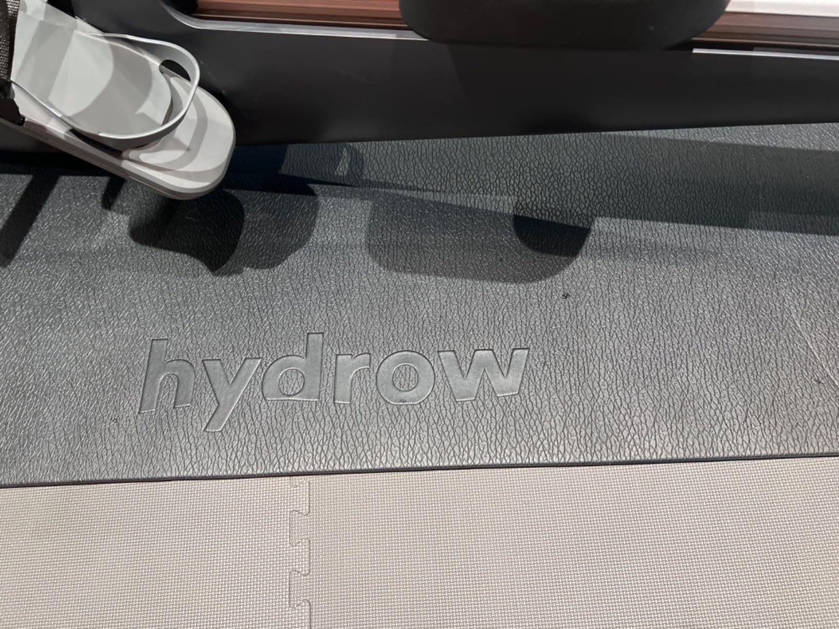 Hydrow Under Machine Mat for Exercise Equipment, Non-Slip Exercise Mat for Stability and Floor Protection, Suitable for Rowing Machine, Treadmill, Bike and Home Workout customer photo 1