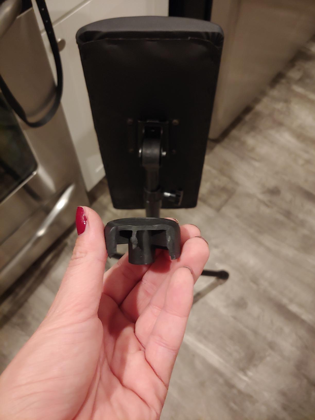 NEW UPDATED! HEAVY DUTY LARGE PAD LOCKS IN PLACE Tattoo Leg Rest or Arm Rest Stand Tripod Style Fully Adjustable customer photo 2