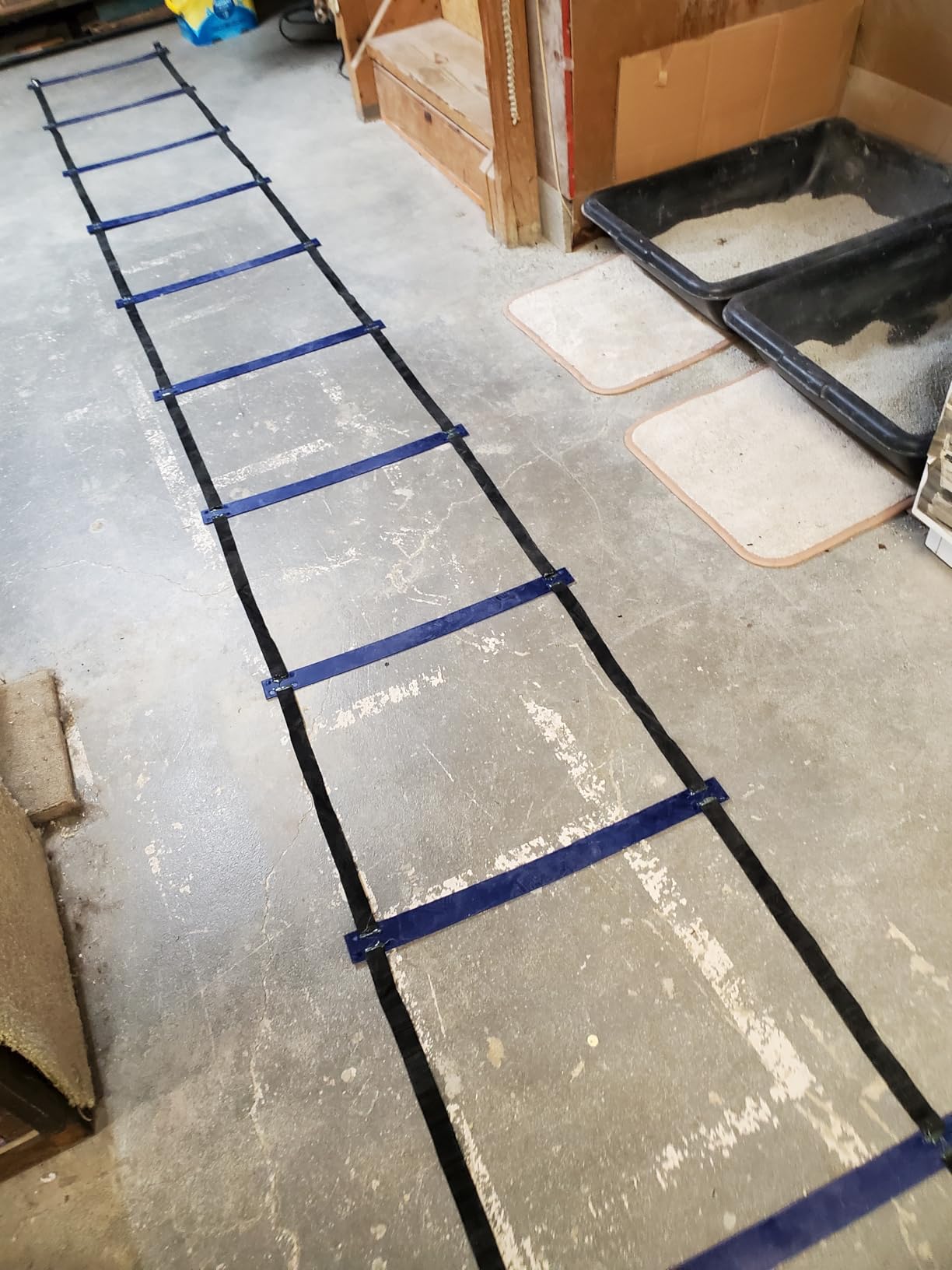 Yes4All Agility Ladder Speed Training Equipment, Adjustable Football Ladder for All Ages with Carry Bag customer photo 2