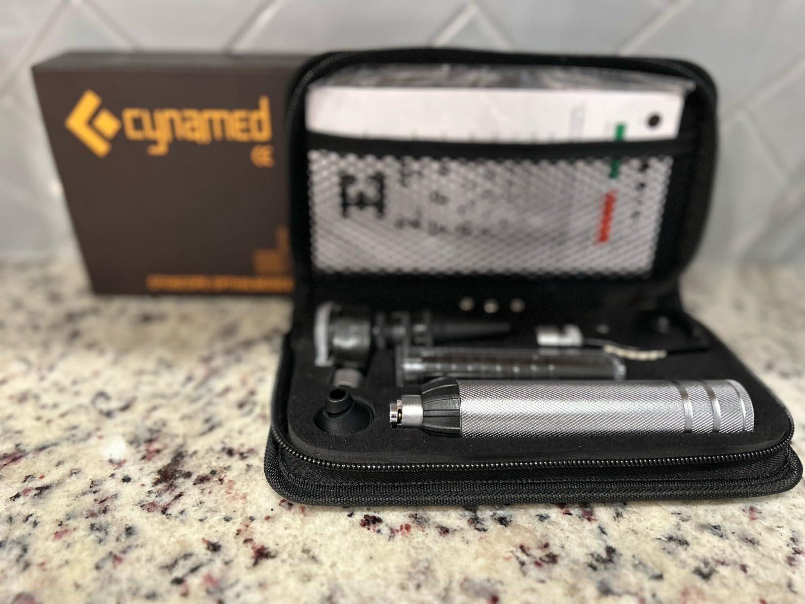 Cynamed 2-in-1 Ear Scope Set - Multi-Function Otoscope for Ear, Nose & Eye Examination- Professional Kit for Home and Medical Students customer photo 2
