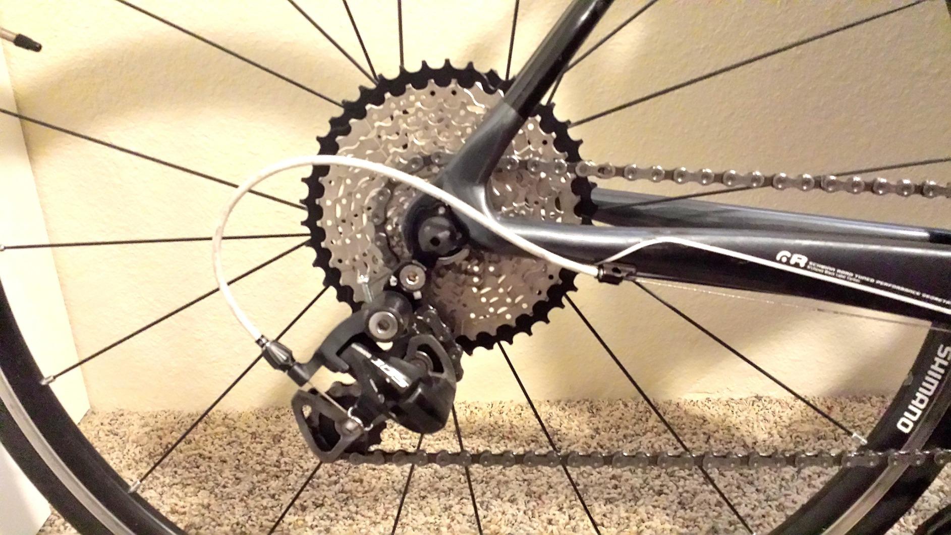 JGbike 10 Speed MTB 4pc groupset Compatible with M4100: Right Shift Lever, Long cage Rear Derailleur, 11-42T Cassette or Sunrace 11-46T Cassette, KMC X10 Chain customer photo 2