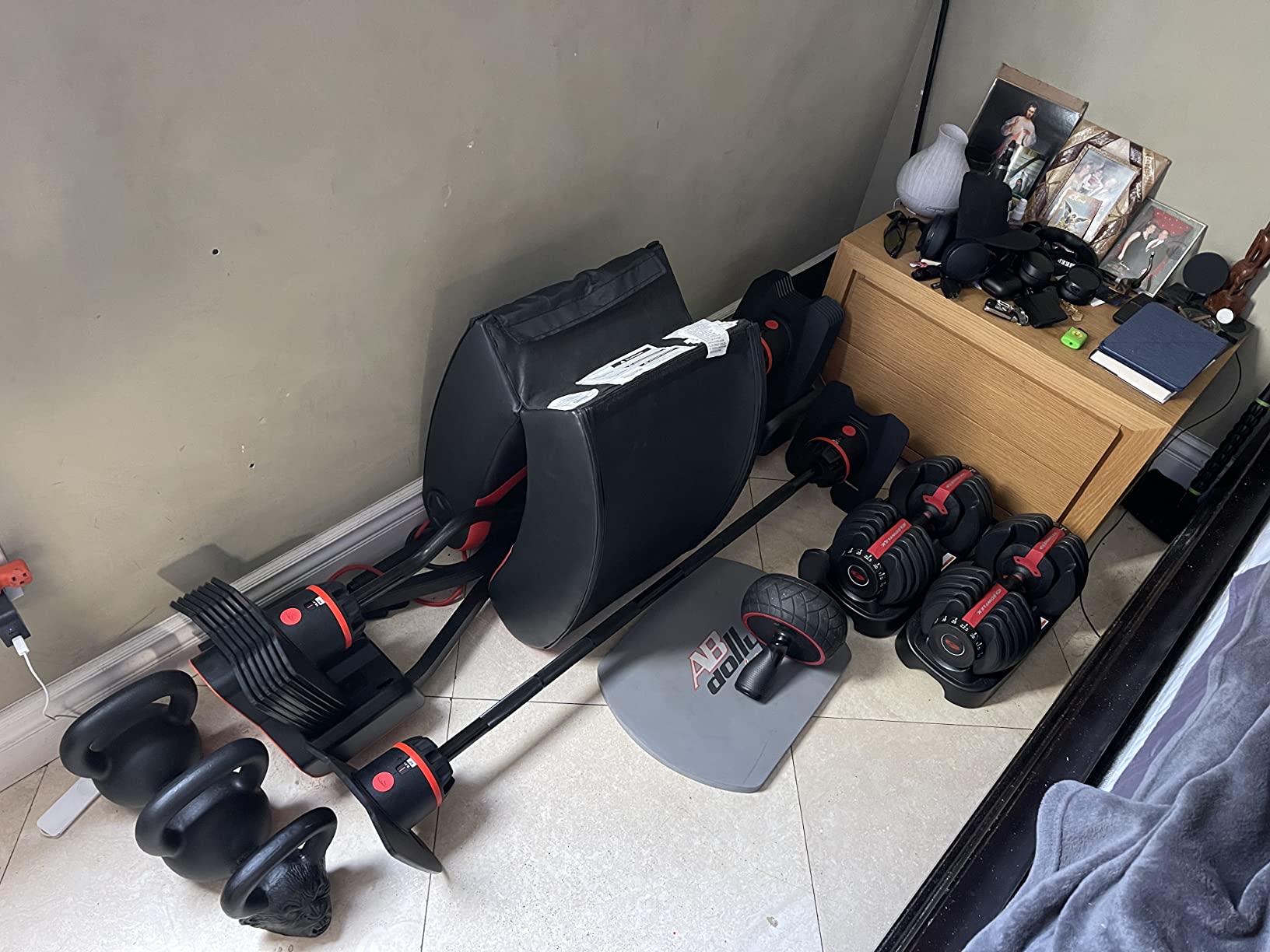 BowFlex SelectTech Curl Bar (ST2080 Barbell and Curl Bar) customer photo 1