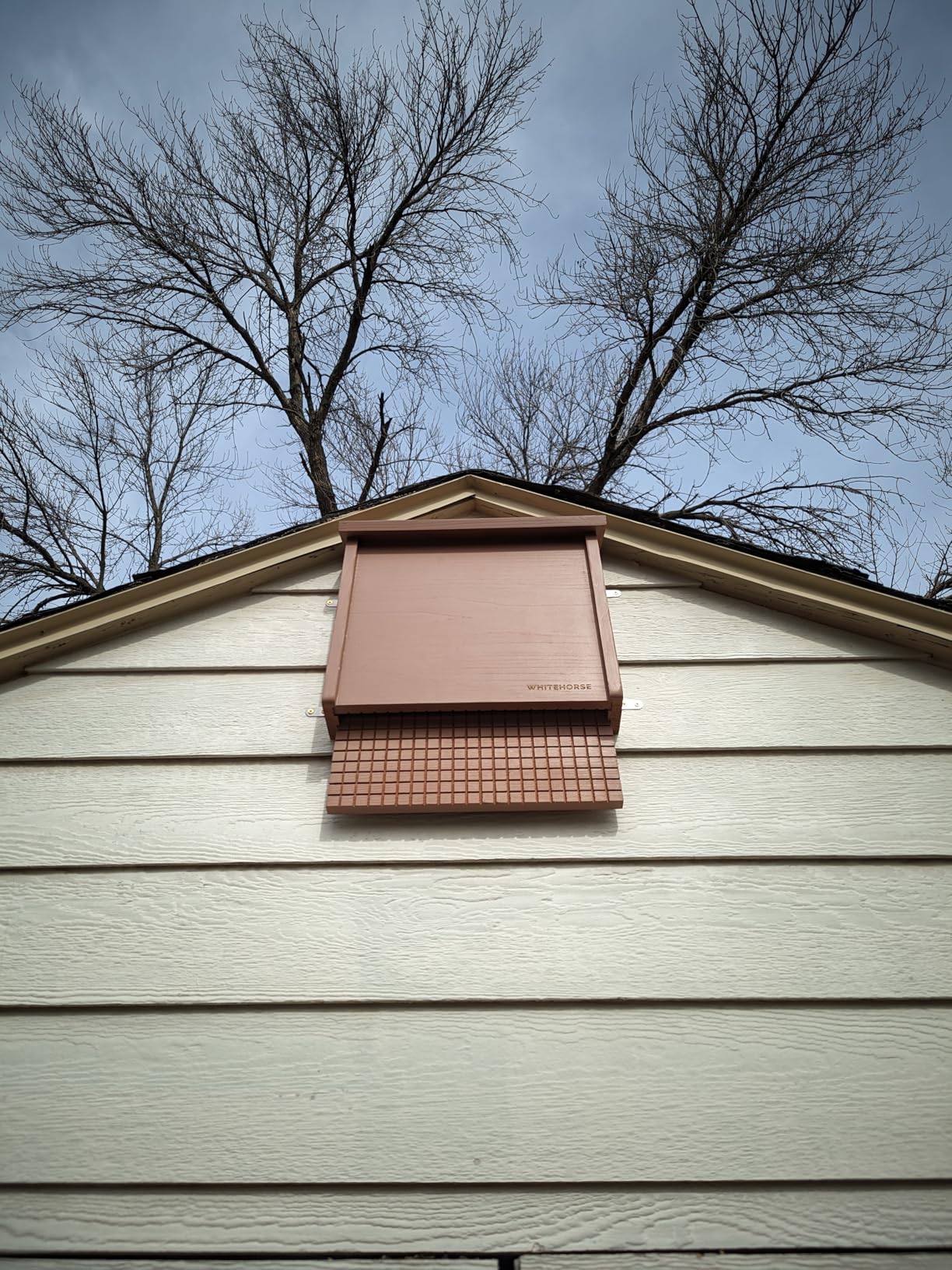 WHITEHORSE 4-Compartment Bat House - A Premium Cedar Bat Box that is Built to Last - Enjoy a Healthier Yard with Fewer Mosquitos While Supporting Bats (Black) customer photo 2