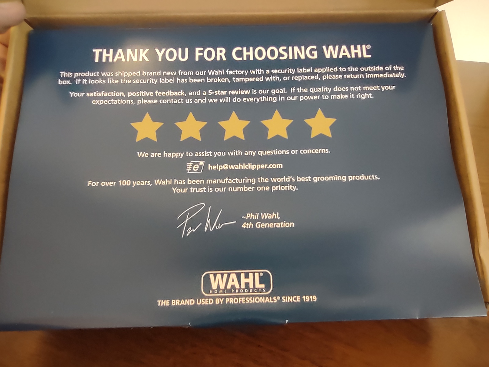Wahl Home Haircutting Corded Clipper Kit with Adjustable Taper Lever, and 10 Color Coded Guards for Easy Clipping & Trimming - Model 79722 customer photo 2