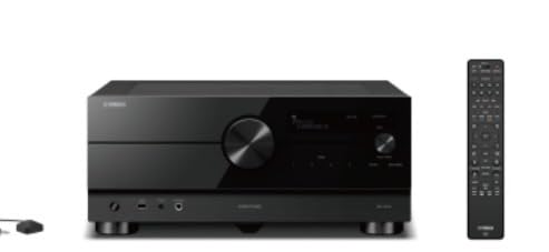 Yamaha RX-A6A AVENTAGE 9.2-Channel AV Receiver - 8K and 4K/120 HDMI, EARC, Dolby Atmos, DTS:X, Auro-3D, Surround:AI, Wi-Fi, Bluetooth, MusicCast customer photo 1