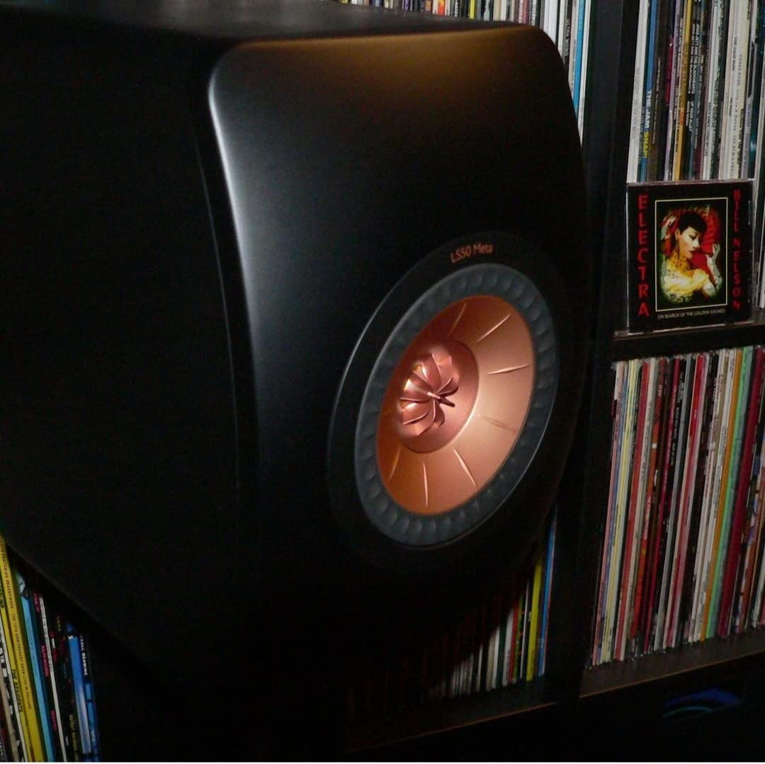 KEF LS50 Meta Bookshelf Speaker (Pair, Carbon Black) customer photo 1