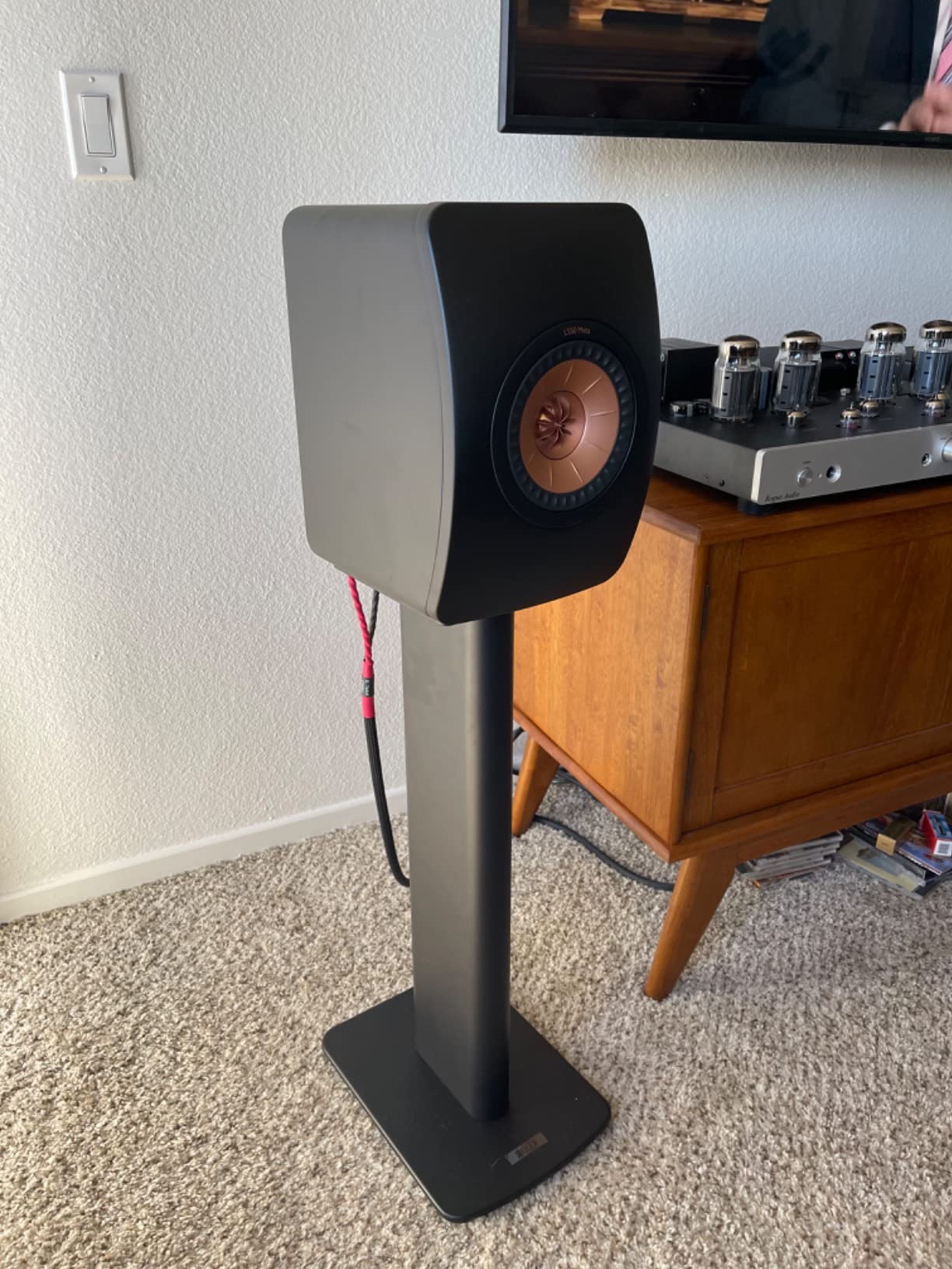 KEF LS50 Meta Bookshelf Speaker (Pair, Carbon Black) customer photo 2