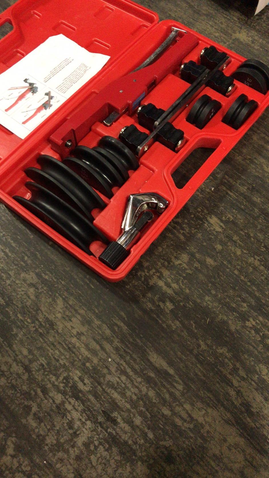 Wostore Ratcheting Tube Bender Kit 1/4