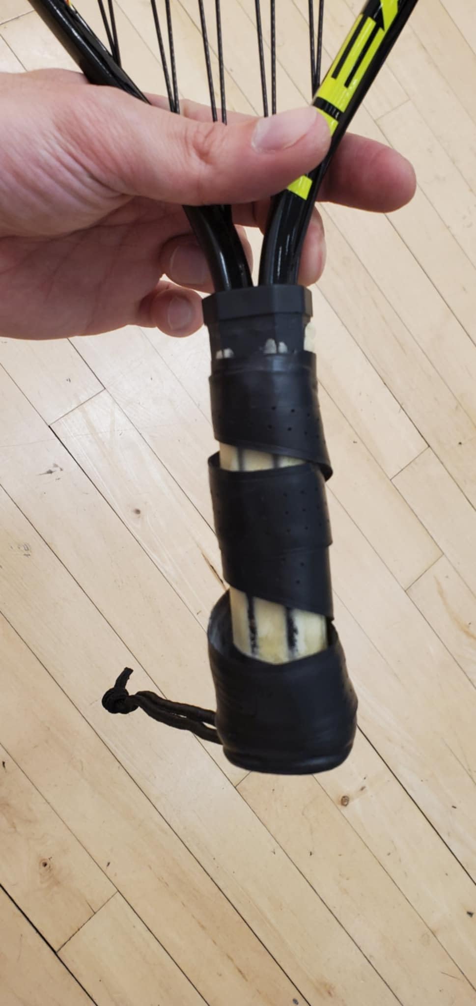 HEAD CPS Heat Racquetball Racquet | Pre-Strung, Beginner, CPS Power Technology, Lightweight Frame, Damp Plus Vibration Control customer photo 2