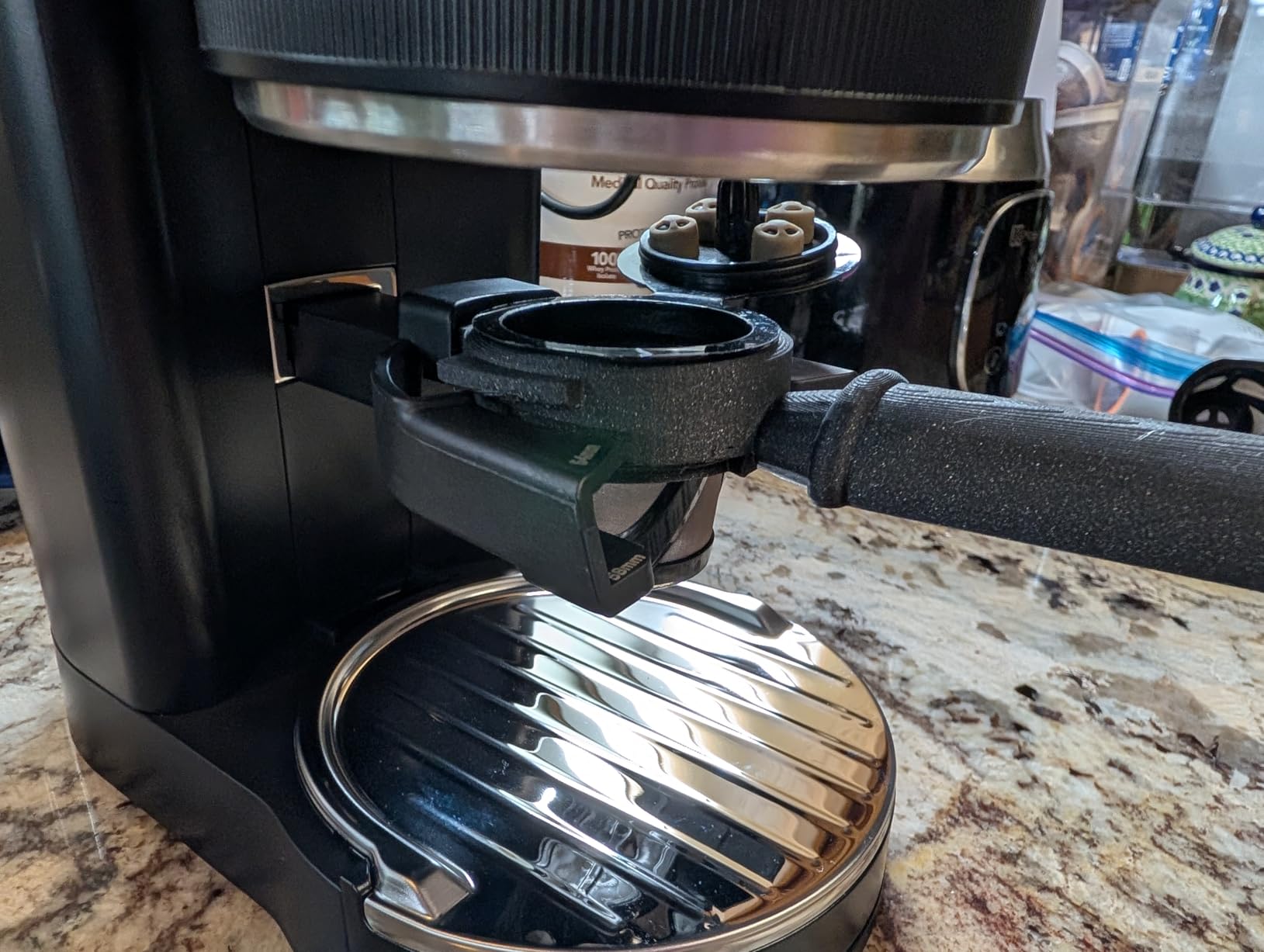 KitchenAid Burr Coffee Grinder, KCG8433, Onyx Black customer photo 1