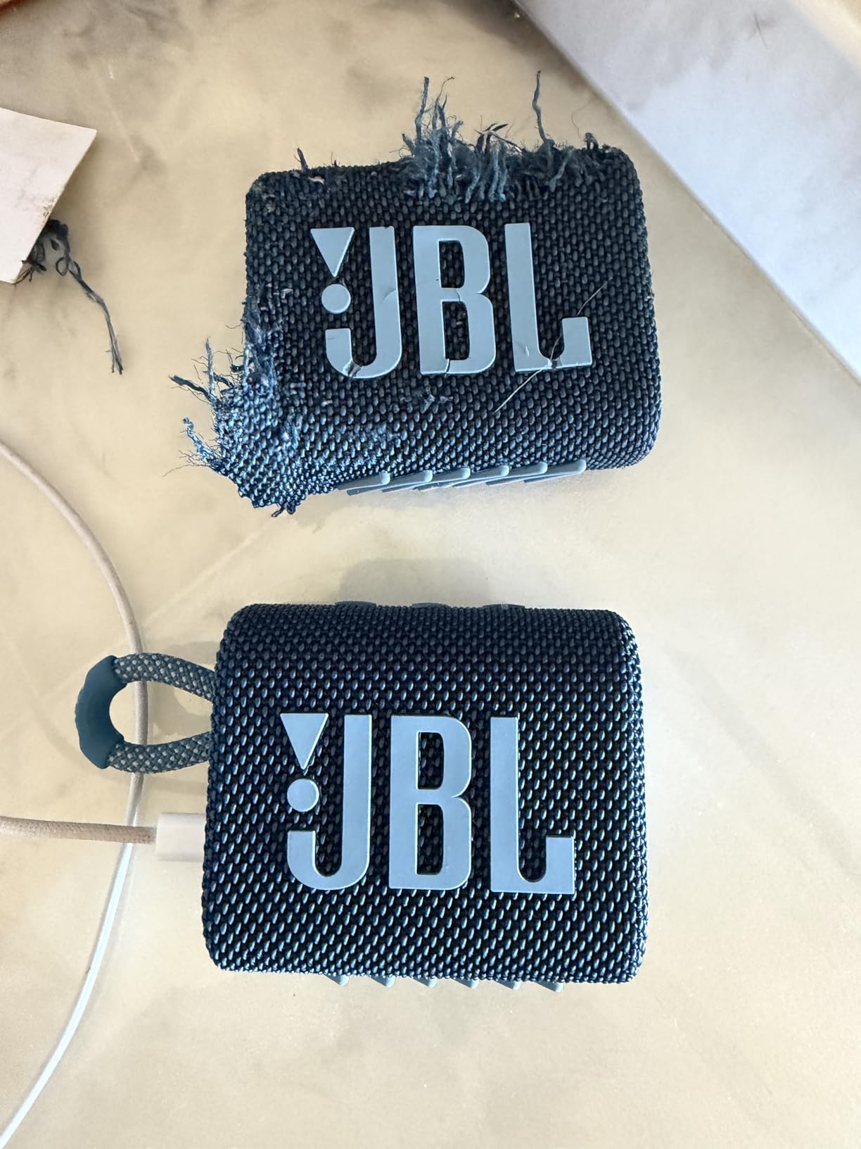 JBL Go 3 - Portable Mini Bluetooth Speaker, big audio and punchy bass, IP67 waterproof and dustproof, 5 hours of playtime, speaker for home, outdoor and travel customer photo 2