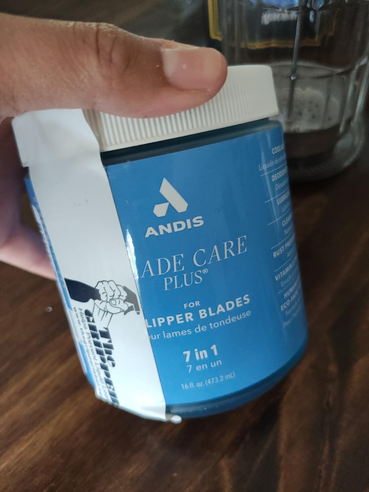 Andis Blade Care Plus Jar customer photo 1