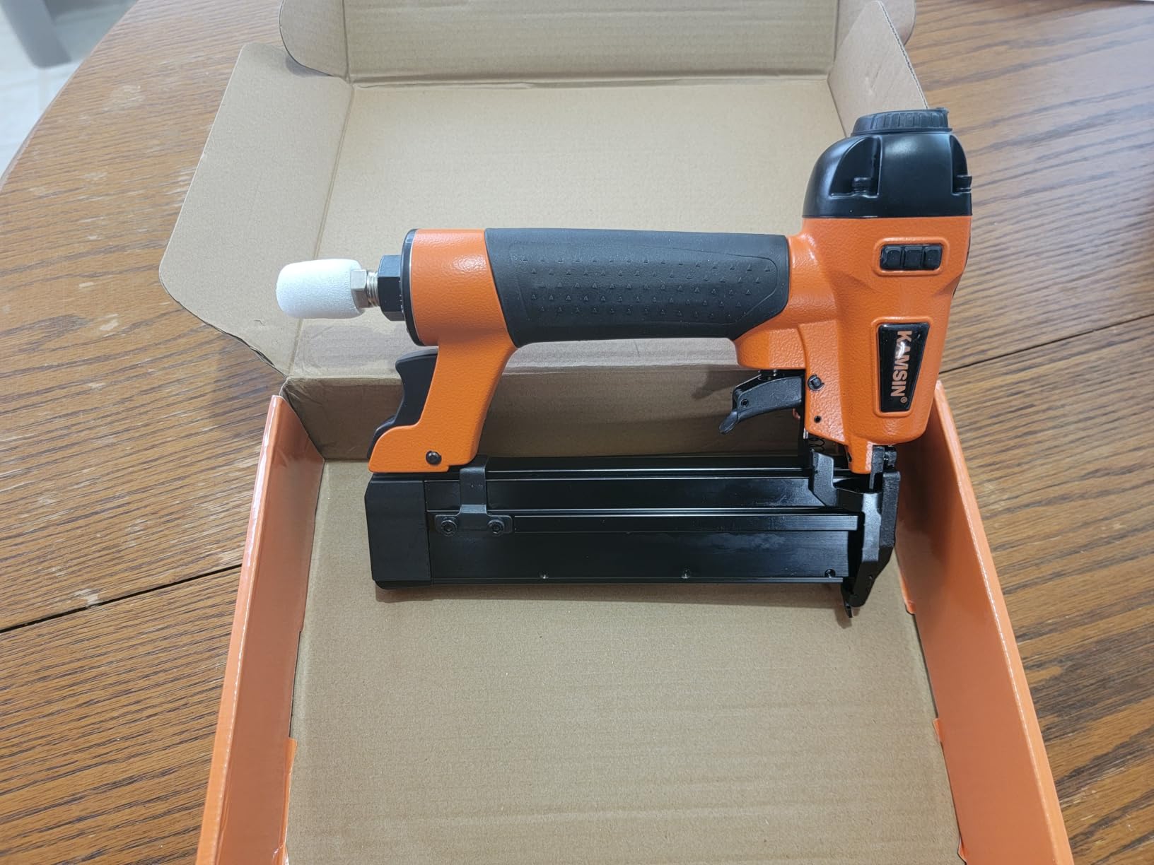 P625 23 Gauge Pneumatic Pin Nailer Kit Headless Pinner 1/2
