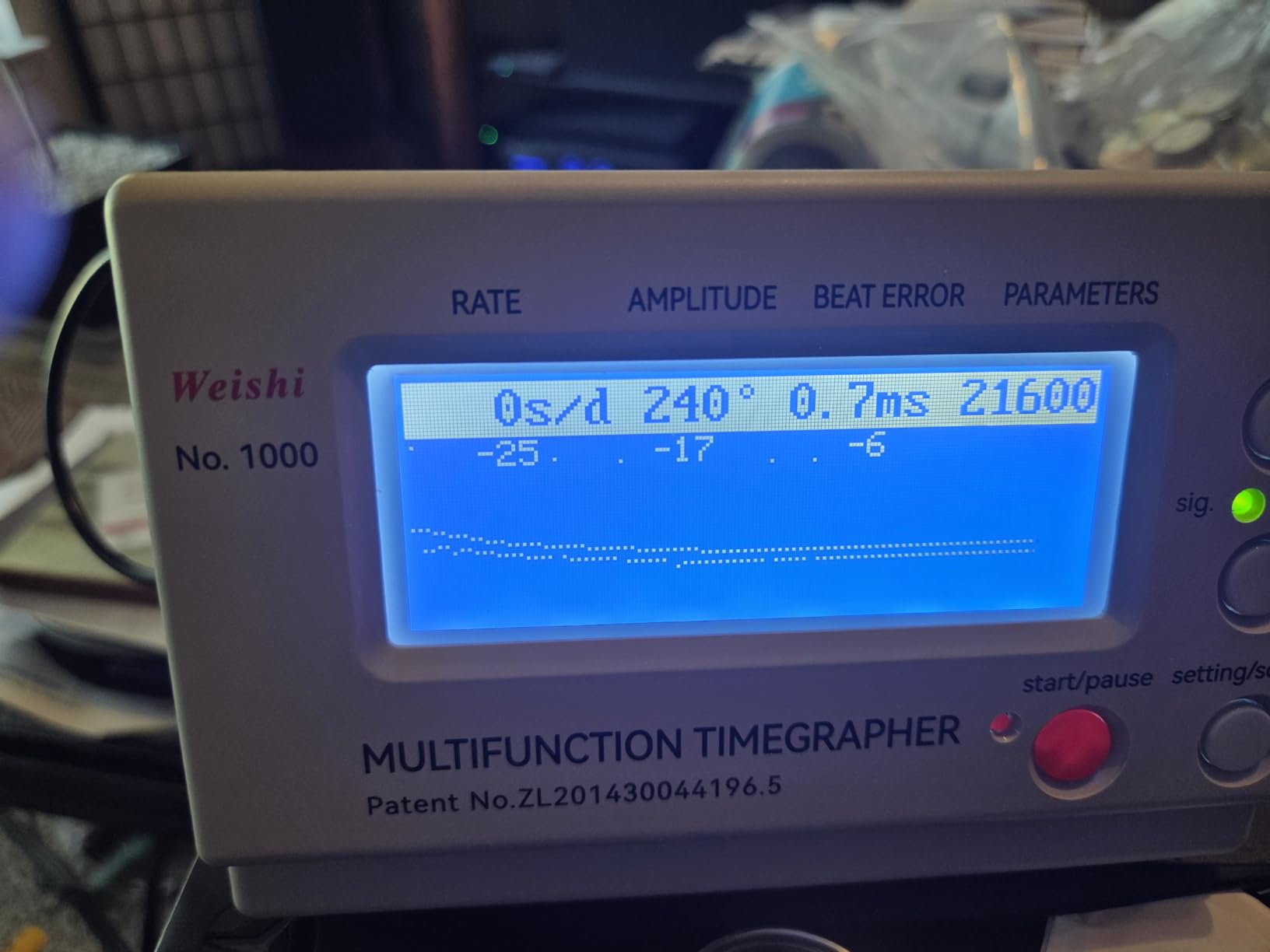 LuckyHigh NO.1000 Watch Timing Machine LCD Screen Wrist Watch Tester Multifunction Timegrapher Calibrator Calibration Testing Tool customer photo 1