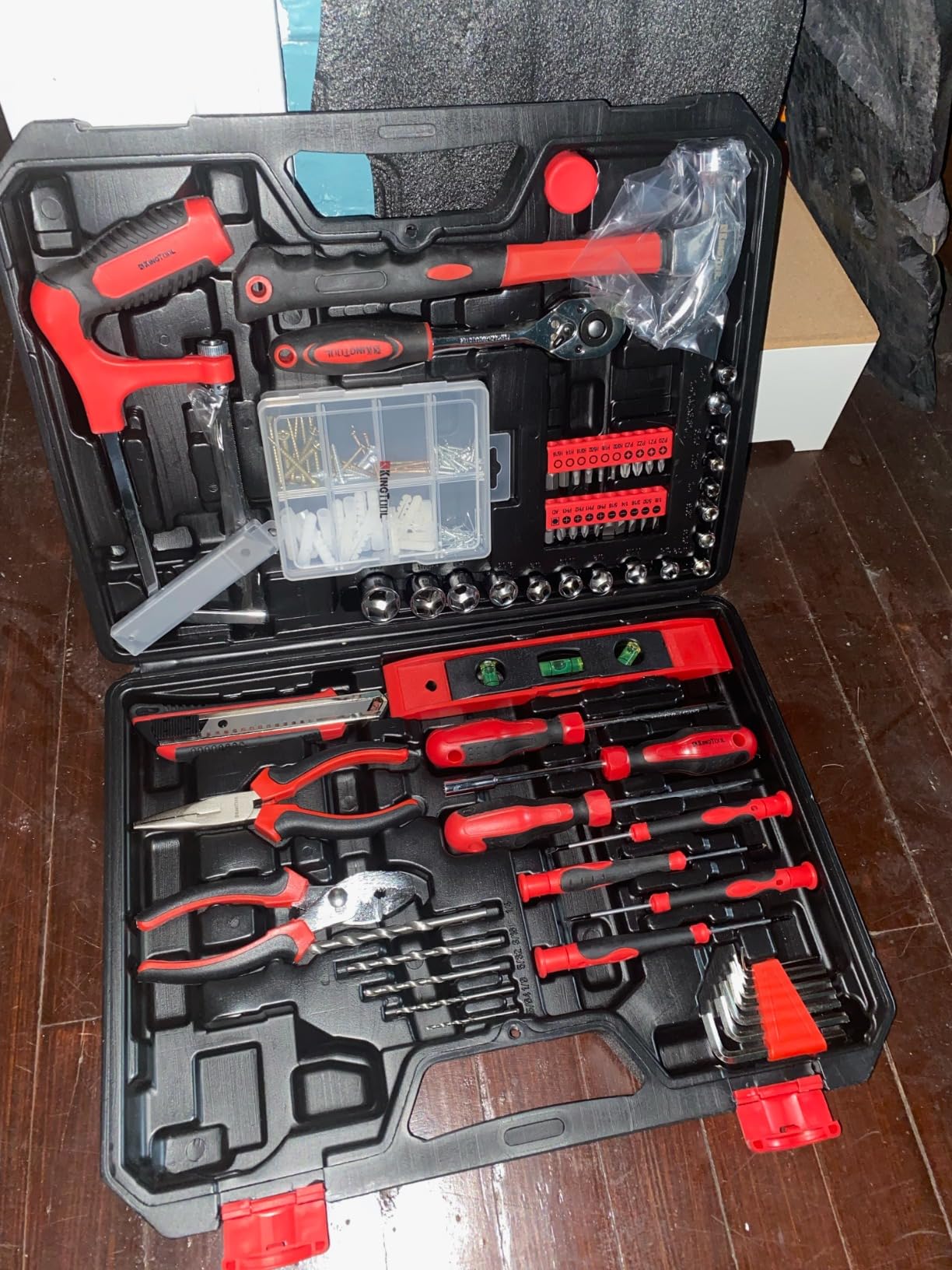 KingTool 325 Piece Home Repair Tool Kit, General Home/Auto Repair Tool Set, Toolbox Storage Case with Drawer, General Household Tool Kit customer photo 1