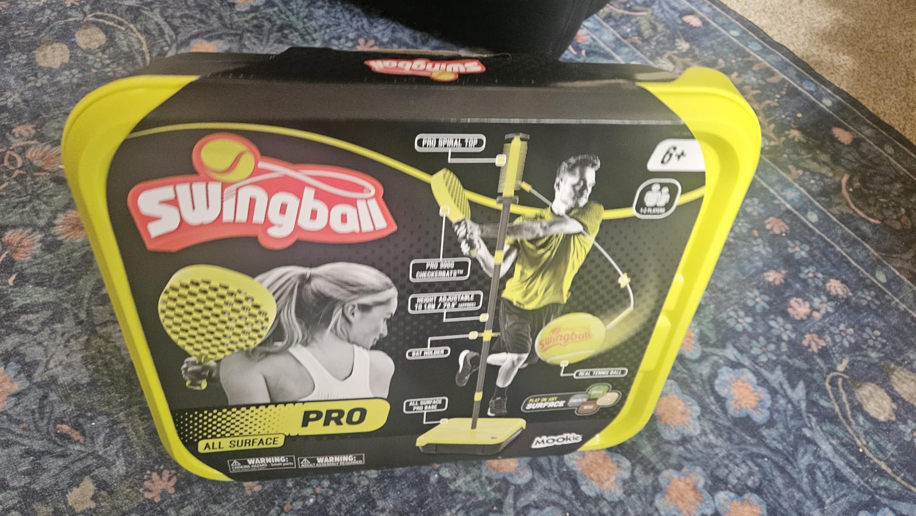 Swingball Pro - All Surface Portable Pro Tether Tennis Set - Ages 6+ customer photo 1