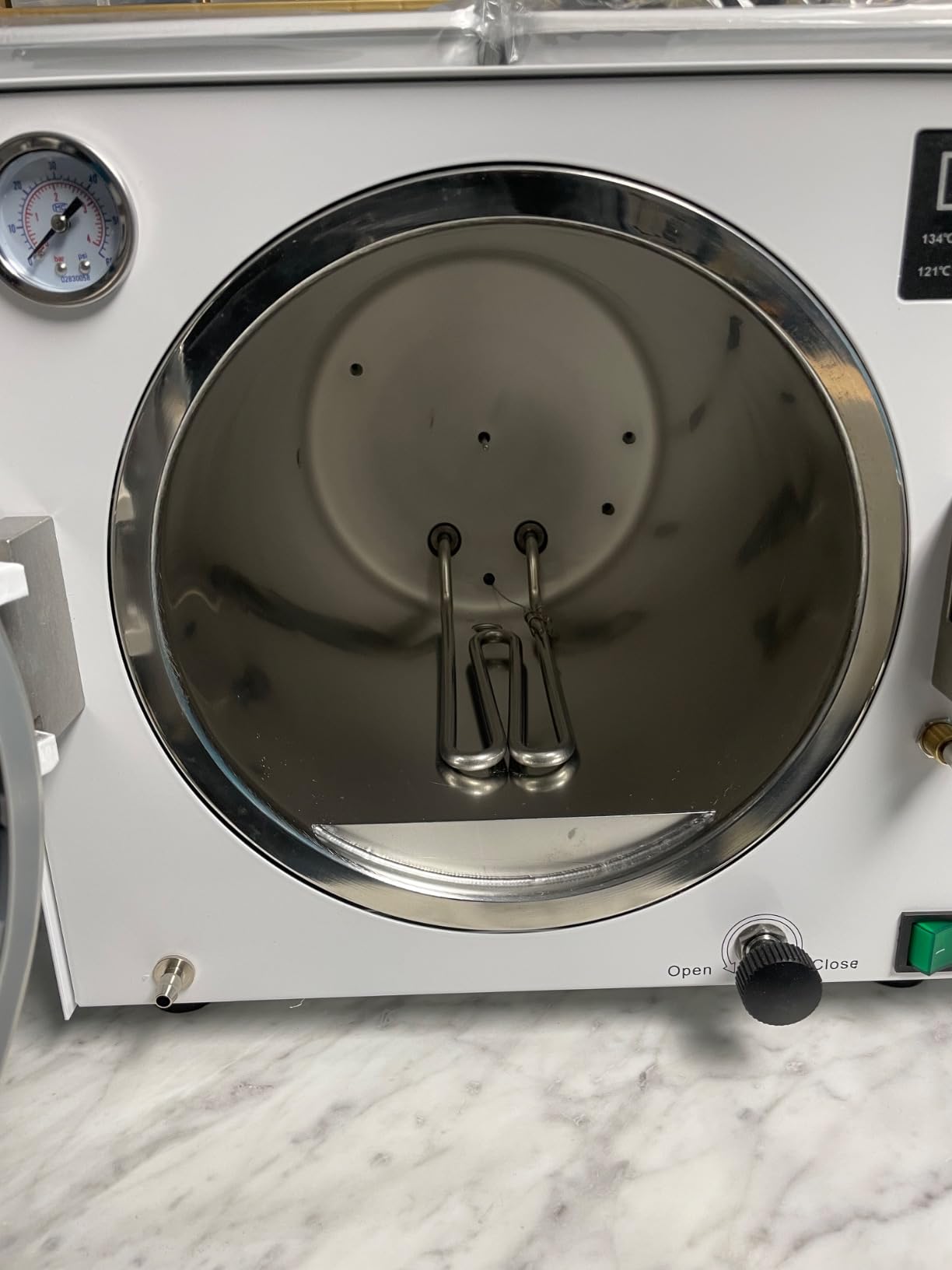 EustomA 18L Autoclave High Pressure Steam Box Machine Steam Stainless Steel Lab Equipment E218 customer photo 1
