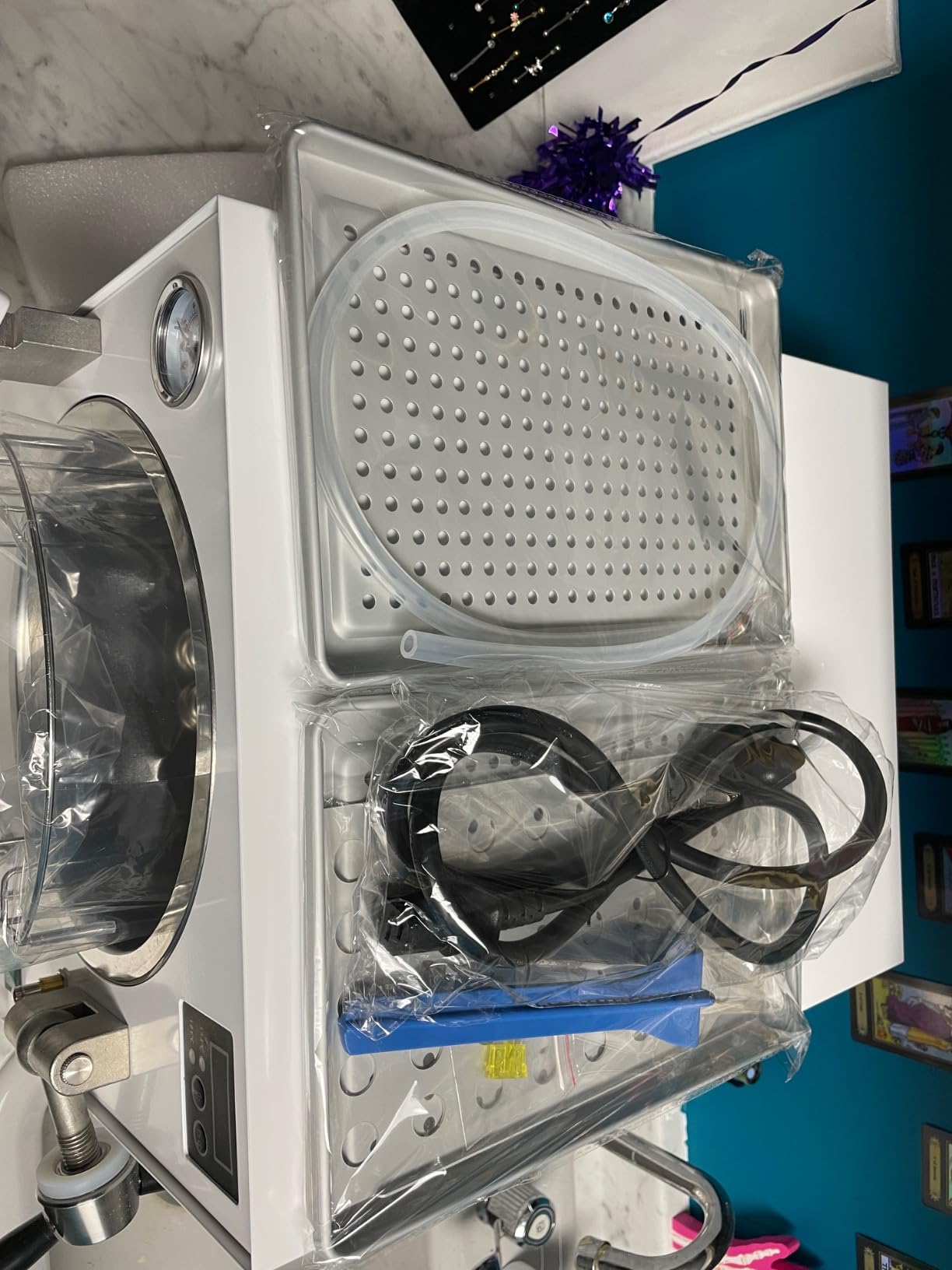 EustomA 18L Autoclave High Pressure Steam Box Machine Steam Stainless Steel Lab Equipment E218 customer photo 2