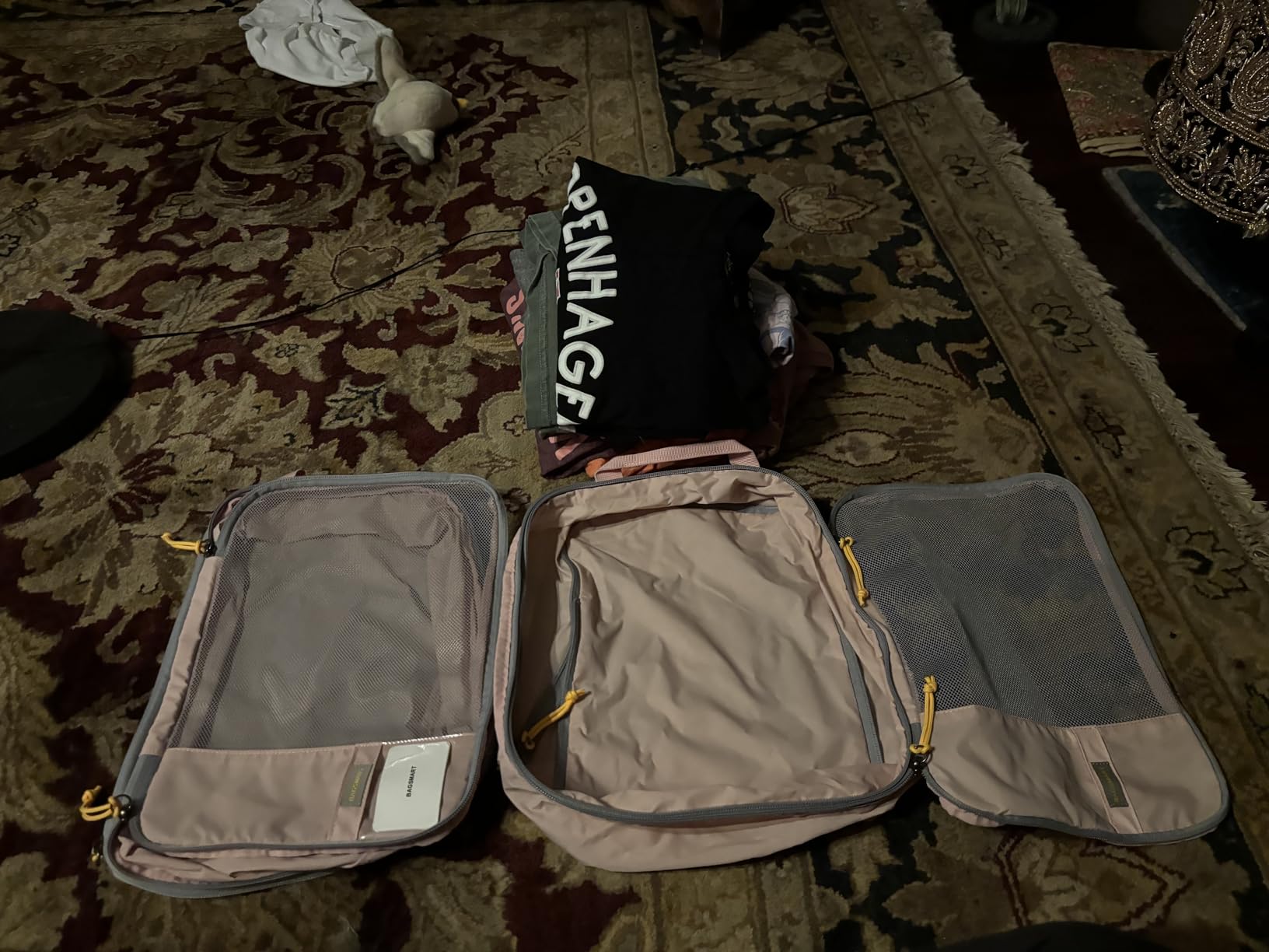 BAGSMART 6 Set Compression Packing Cubes for Travel, Lightweight Luggage Organizer Bags, Durable Space Saver Bags Travel Essentials customer photo 1