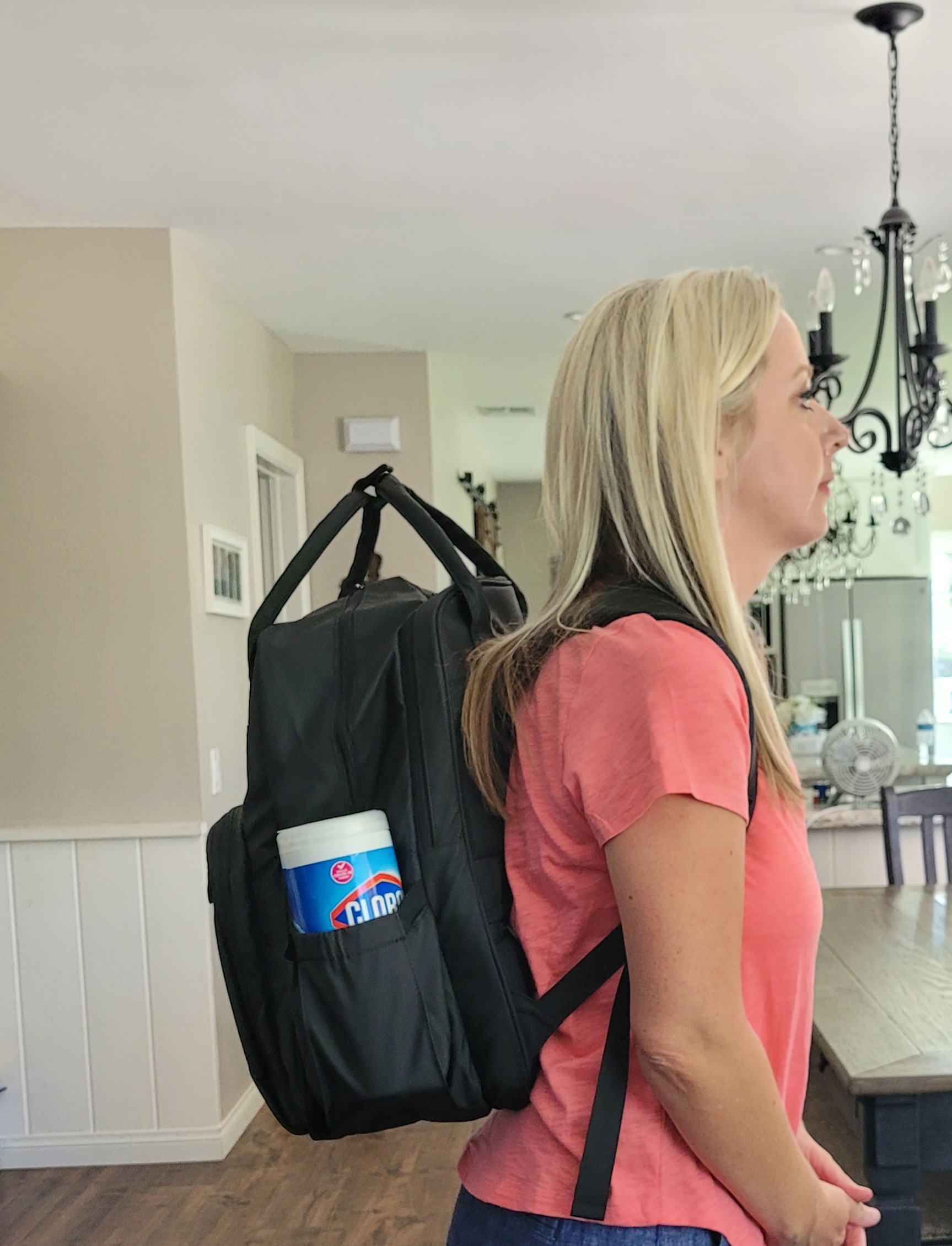 MATEIN Nurse Backpack, Waterproof Padded Nursing Medical Backpack for Women Fits 17 Inch Laptop, Home Health Clinical Bag with Removable Organizer for Commute Work College Travel, Nurse Essentials customer photo 1