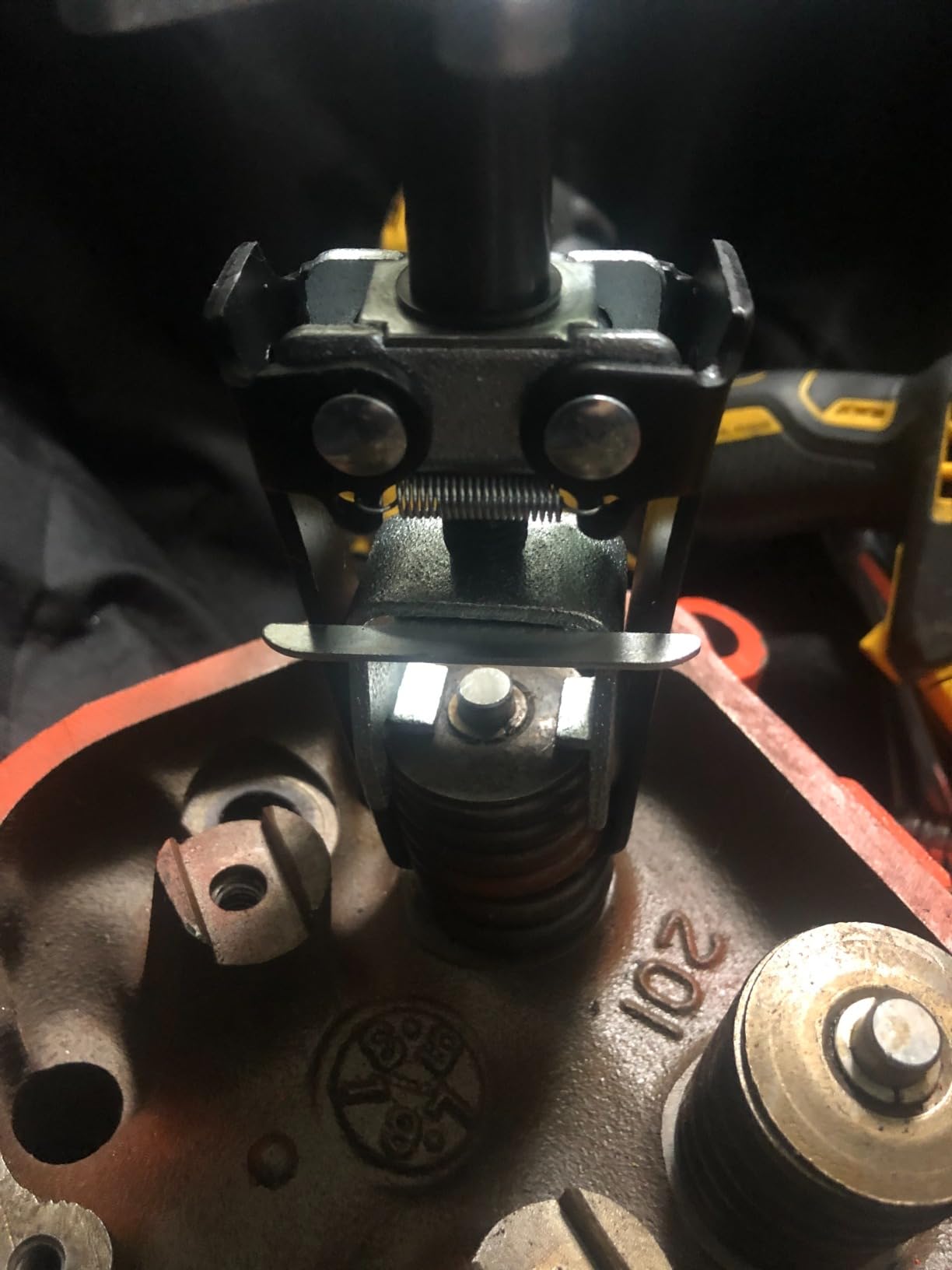 ATPEAM Overhead Valve Spring Compressor | Universal Automotive Engine Removal Repair Install Tool customer photo 1
