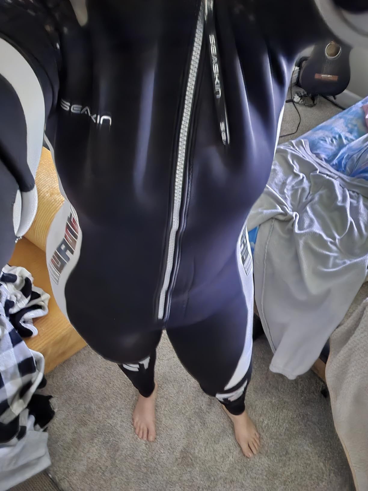 Seaskin Wetsuits for Men Women 3mm Front Zip Full Wetsuit customer photo 2