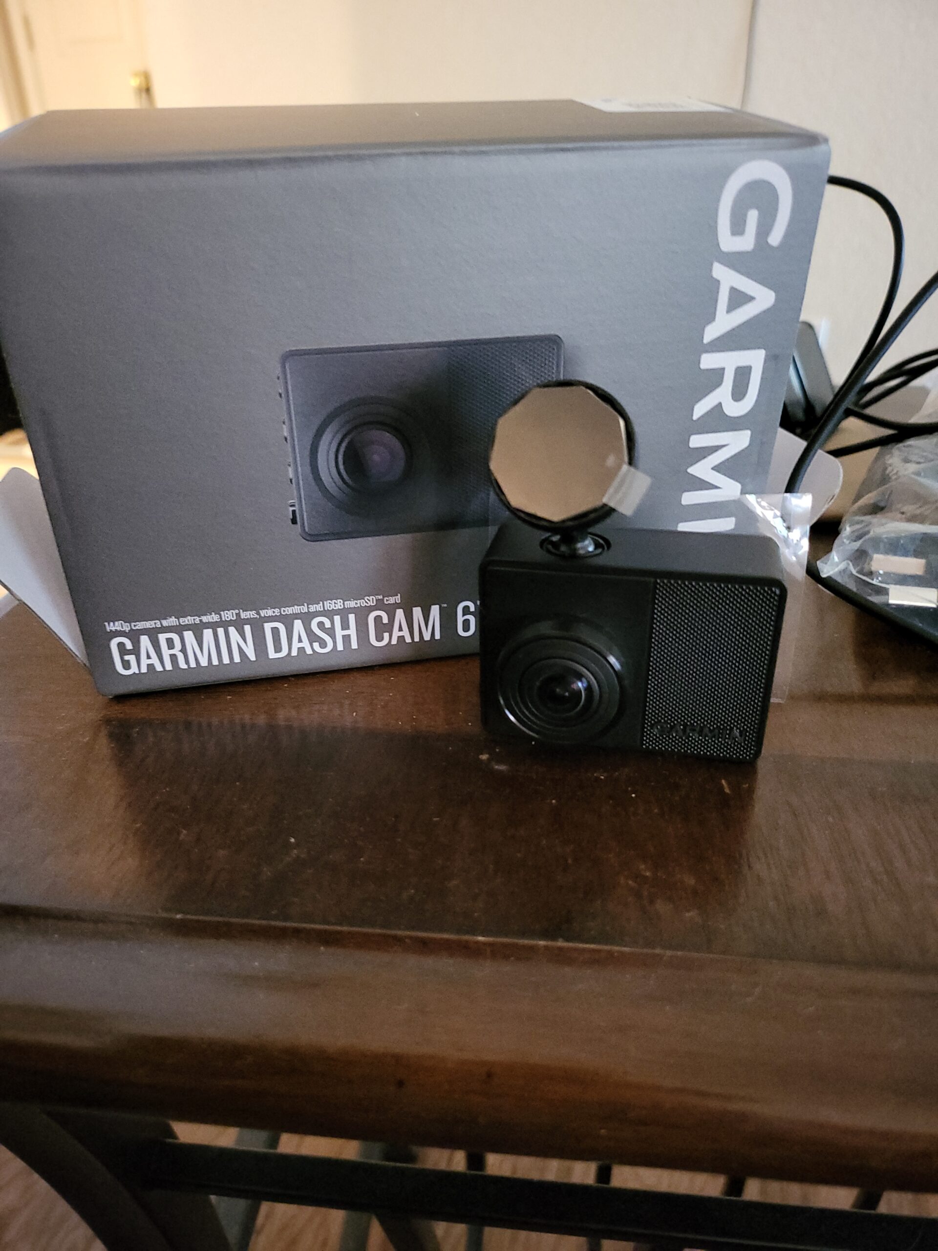 Garmin Dash Cam 67W, 1440p and Extra-Wide 180-degree FOV, Monitor Your Vehicle While Away w/New Connected Features, Voice Control, Compact and Discreet customer photo 1