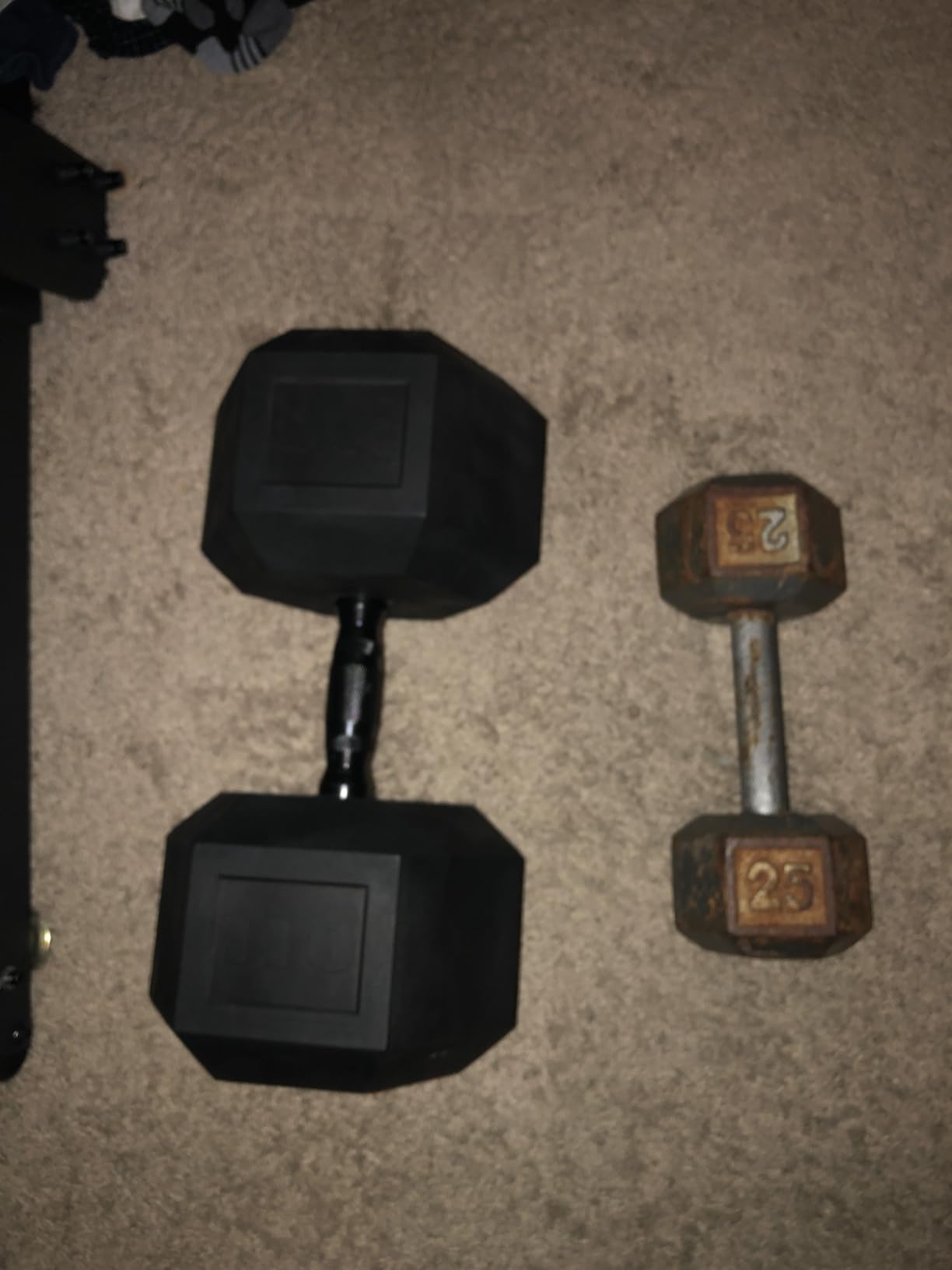 CAP Barbell Coated Hex Dumbbell Weight - Single | 10-120 lbs customer photo 1