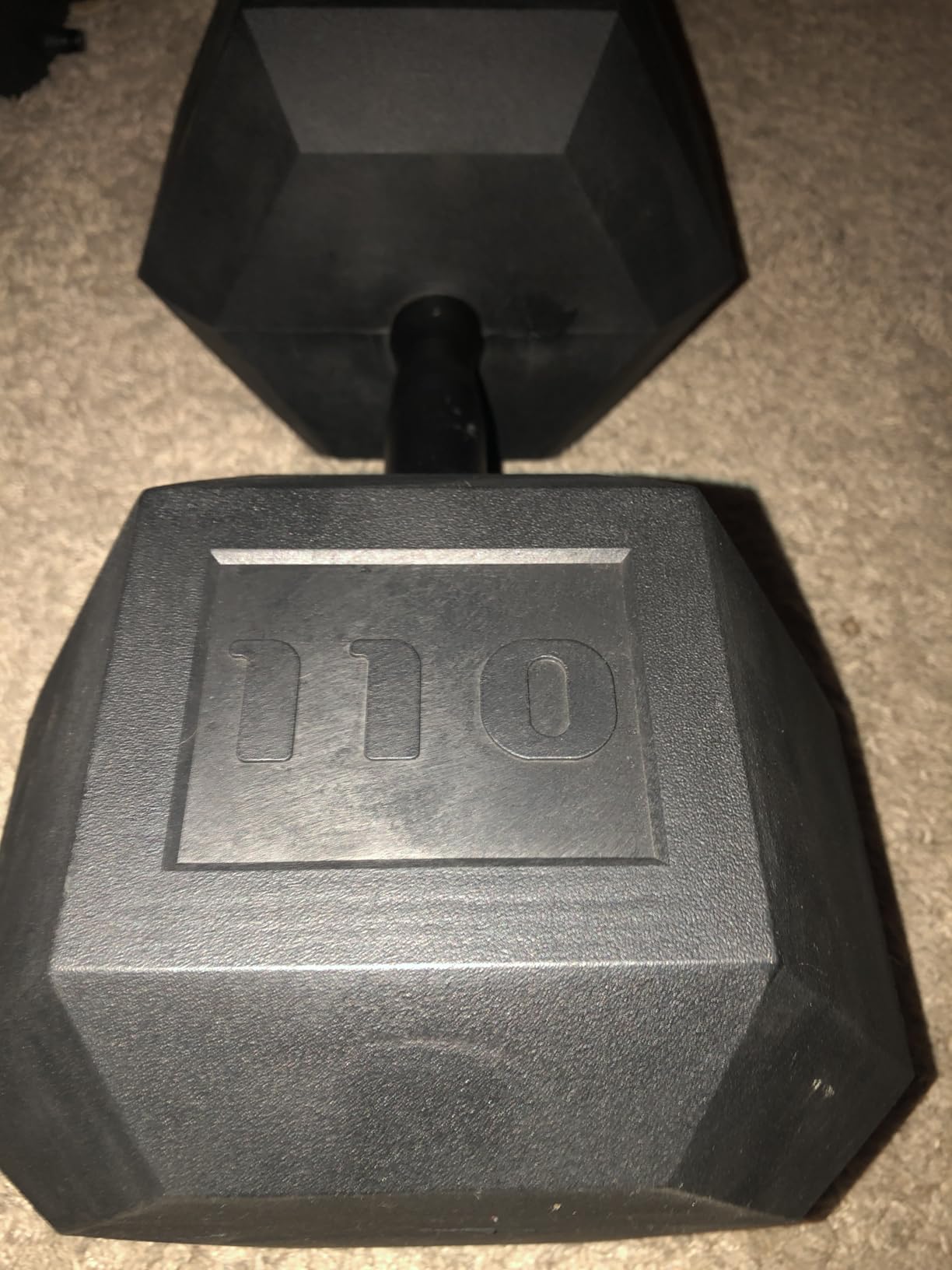 CAP Barbell Coated Hex Dumbbell Weight - Single | 10-120 lbs customer photo 2
