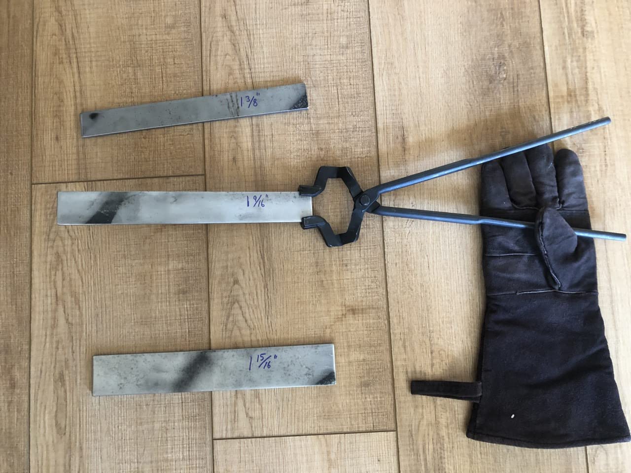 Knifemaking and Blacksmithing Tongs, 16